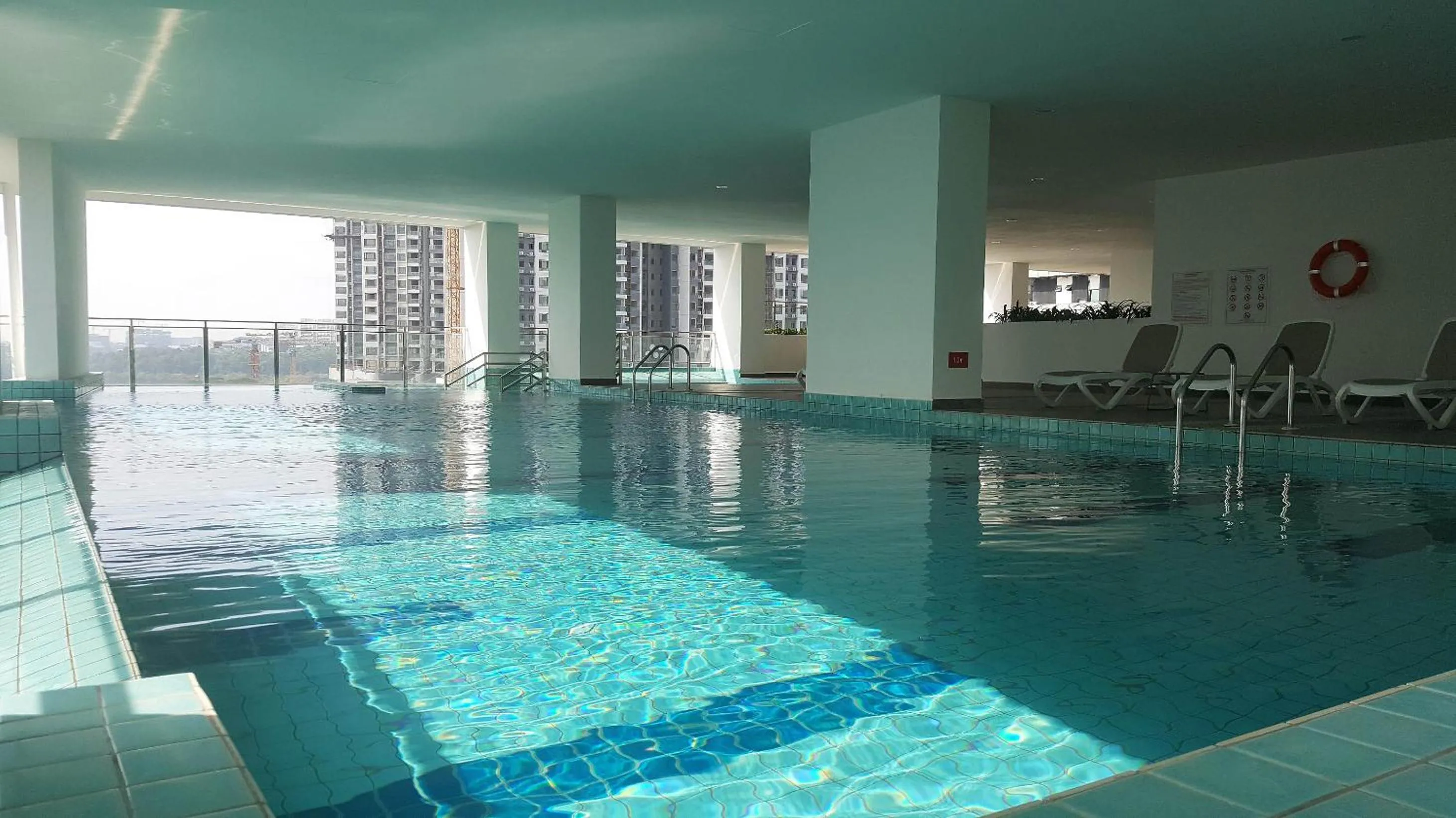 Swimming pool in Hotel Sentral Johor Bahru