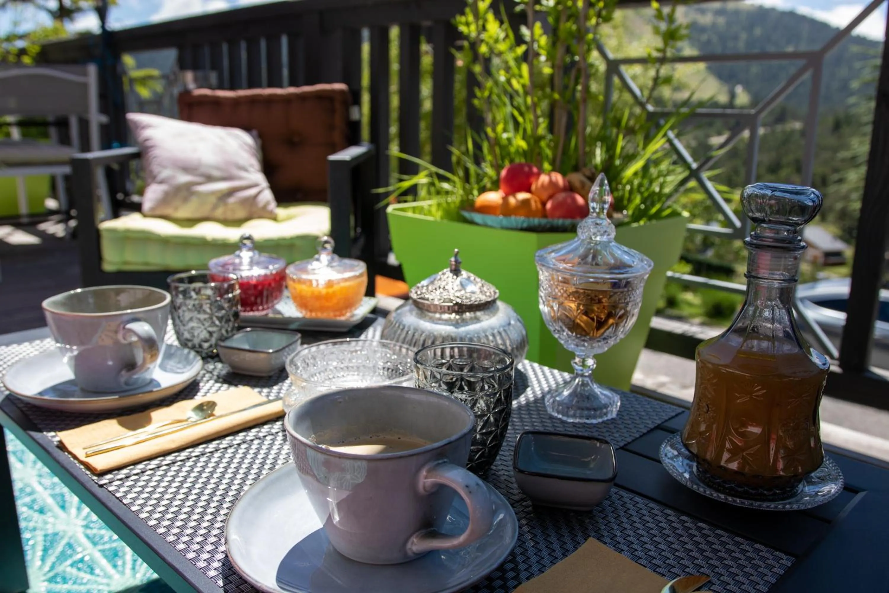 Food and drinks in L'Alpen Roc