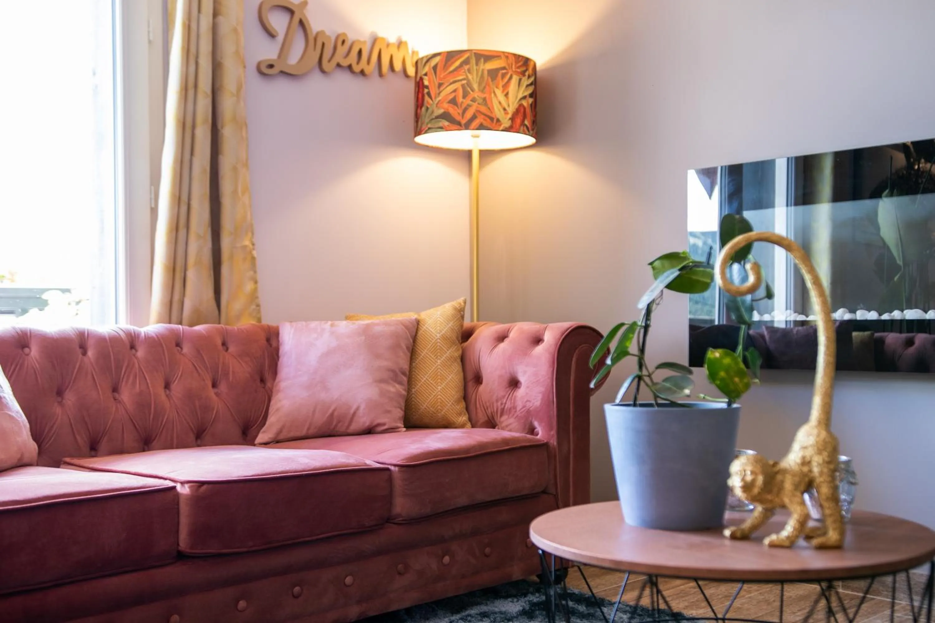 Living room in L'Alpen Roc