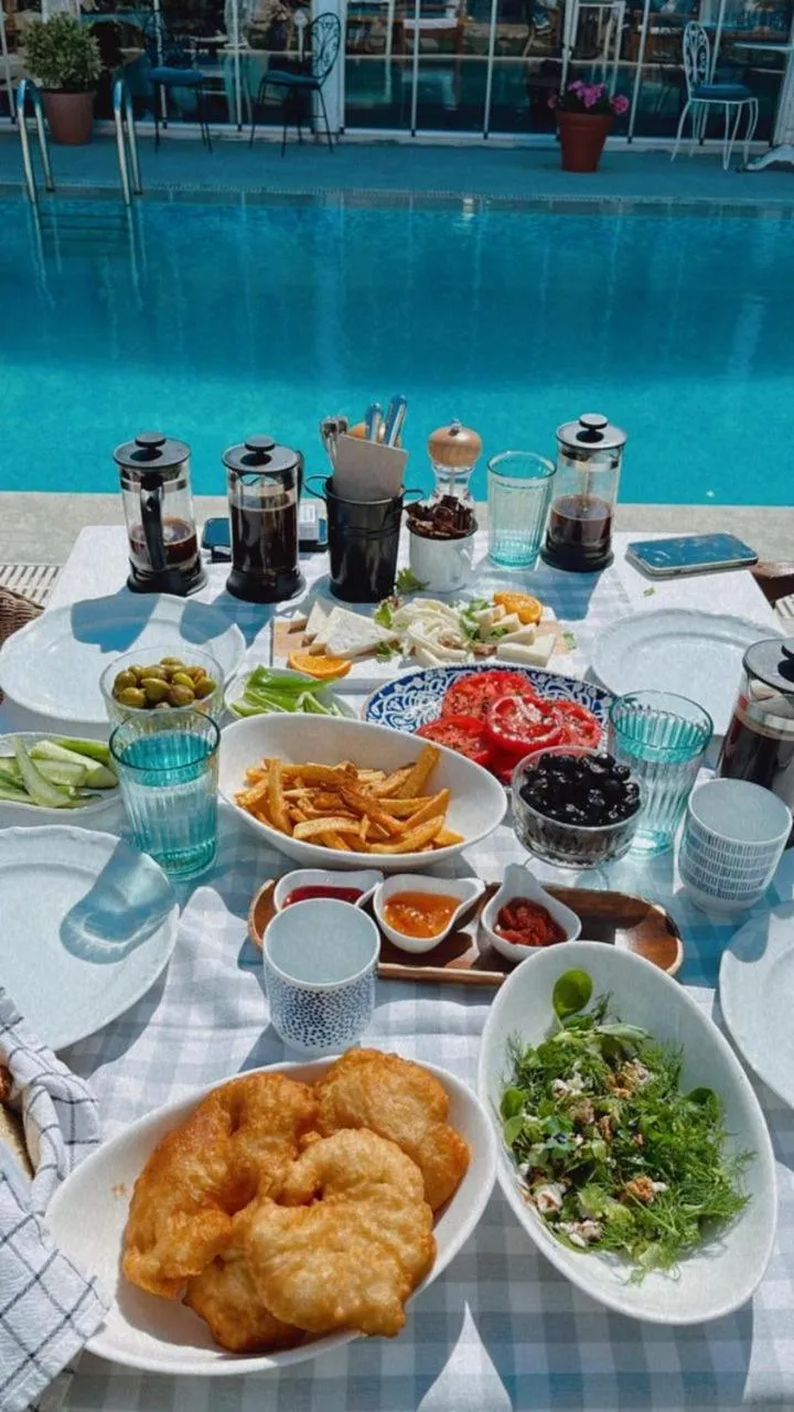 Food and drinks in Katre Hotel Alaçatı