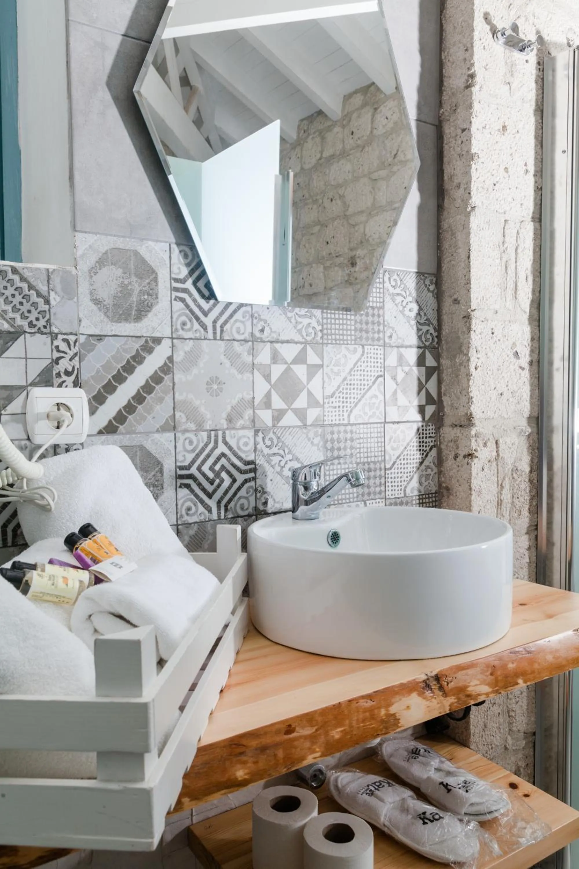 Decorative detail in Katre Hotel Alaçatı