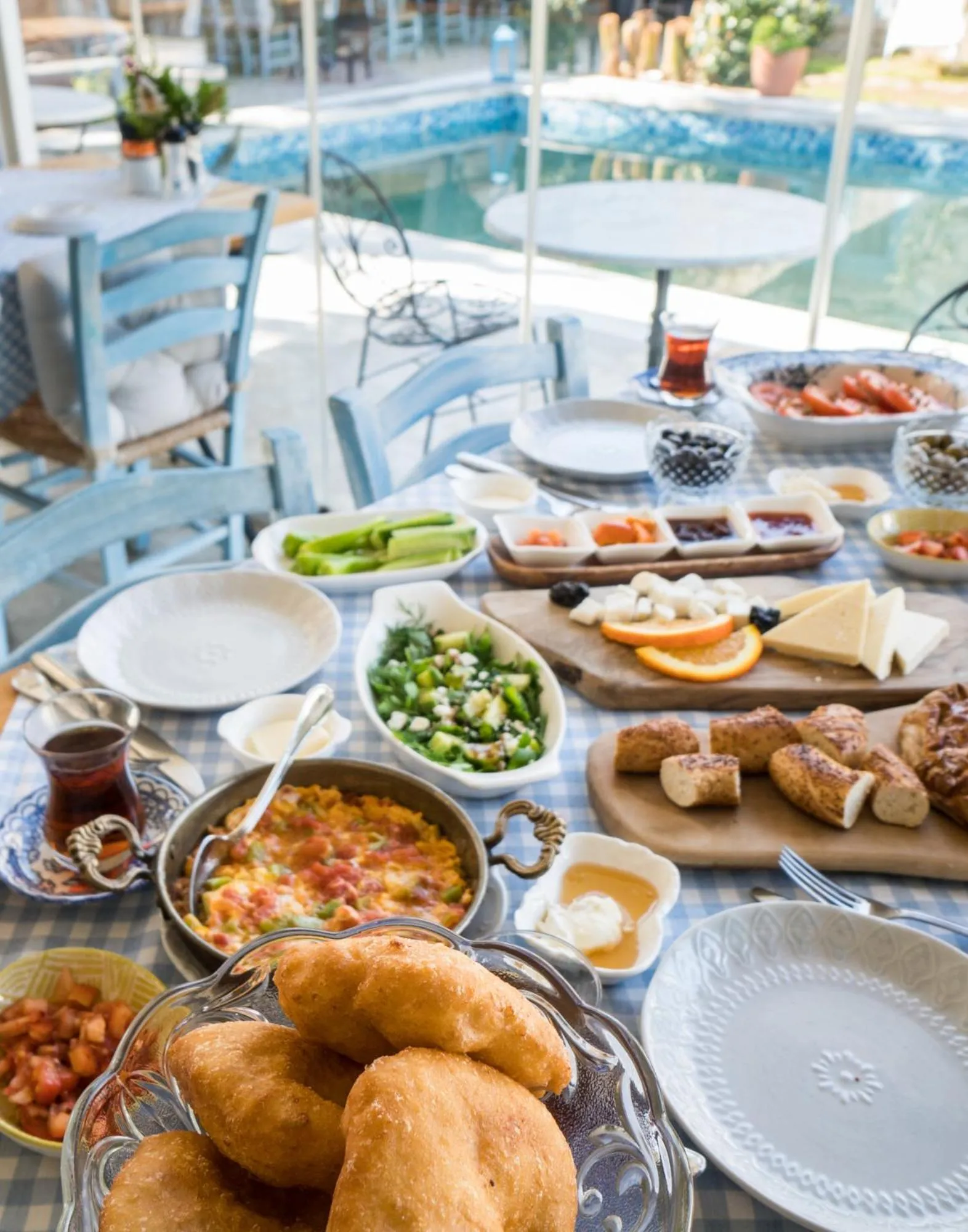 Food close-up in Katre Hotel Alaçatı