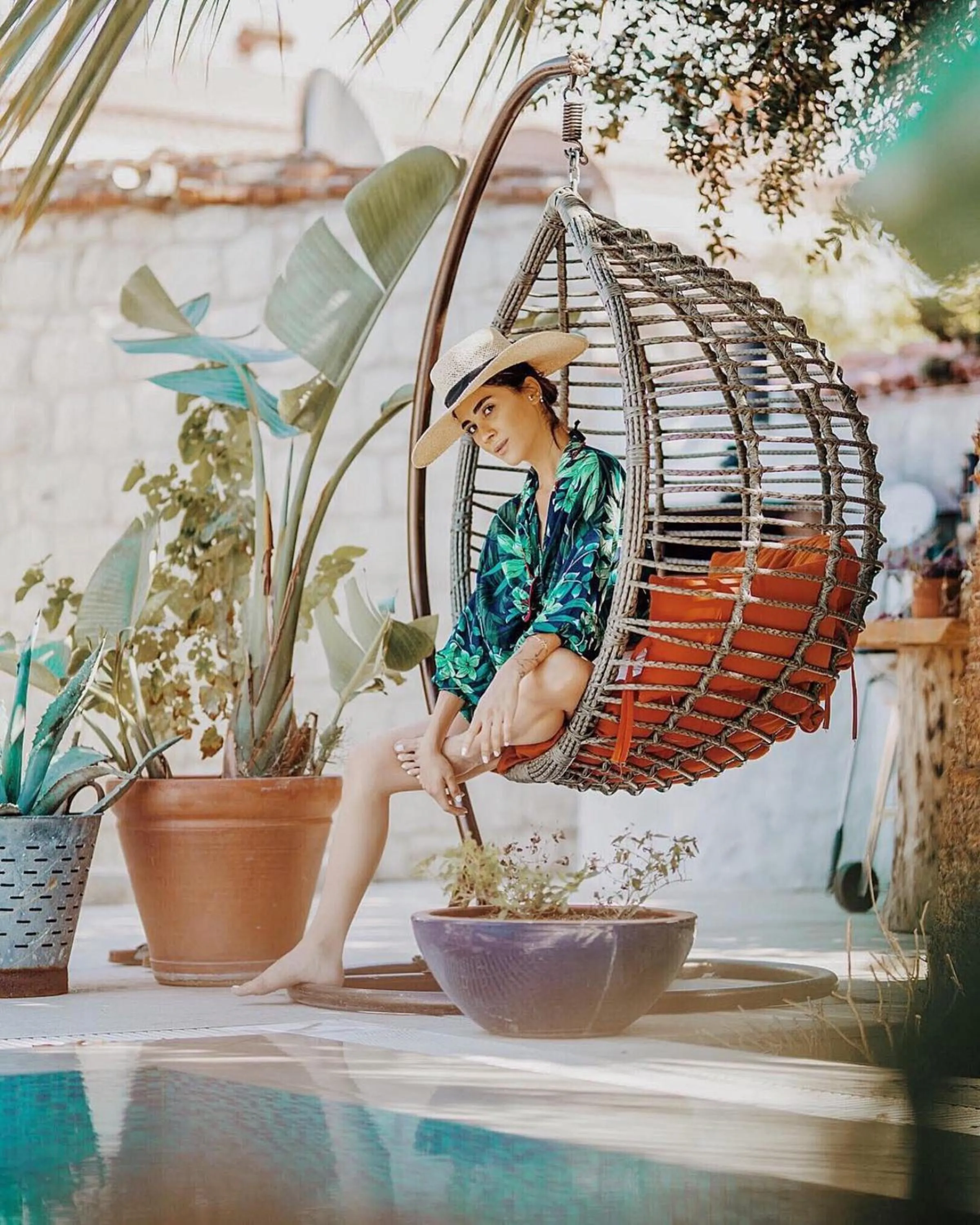Swimming pool in Katre Hotel Alaçatı