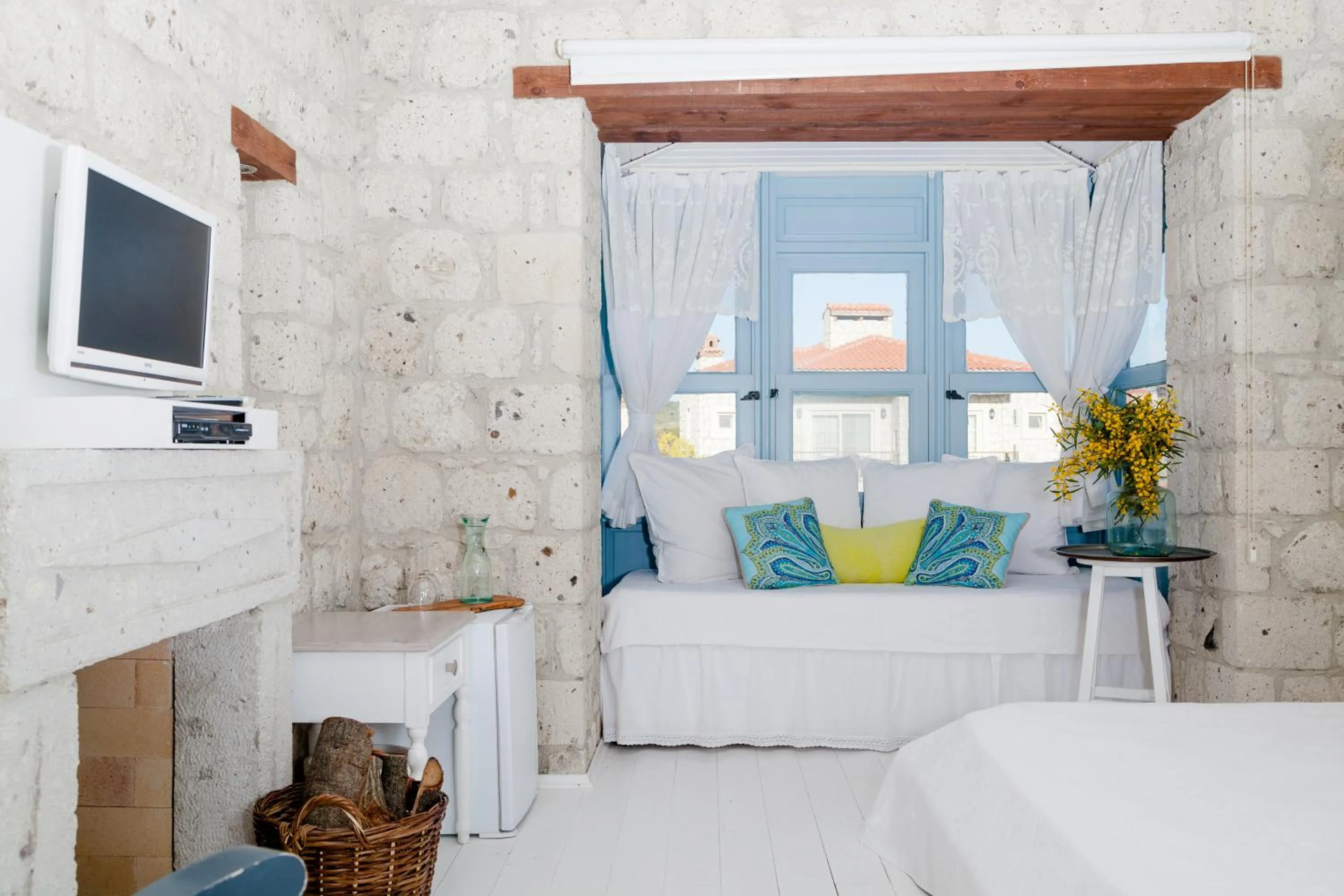 Bed in Katre Hotel Alaçatı