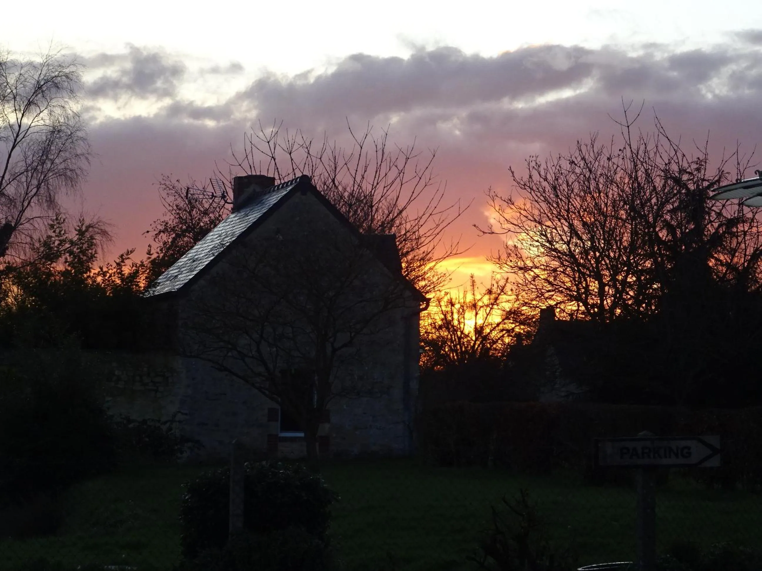 Garden in La ferme aux chats