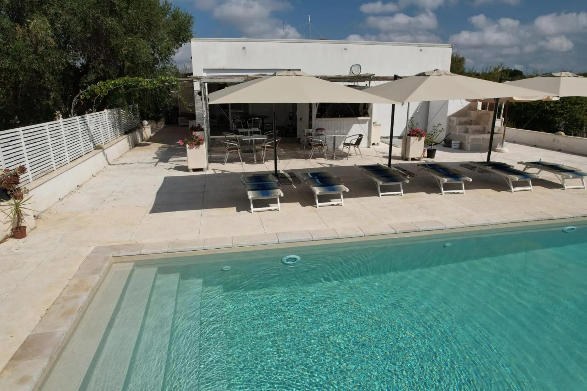 Swimming pool in Lem Lem B&B