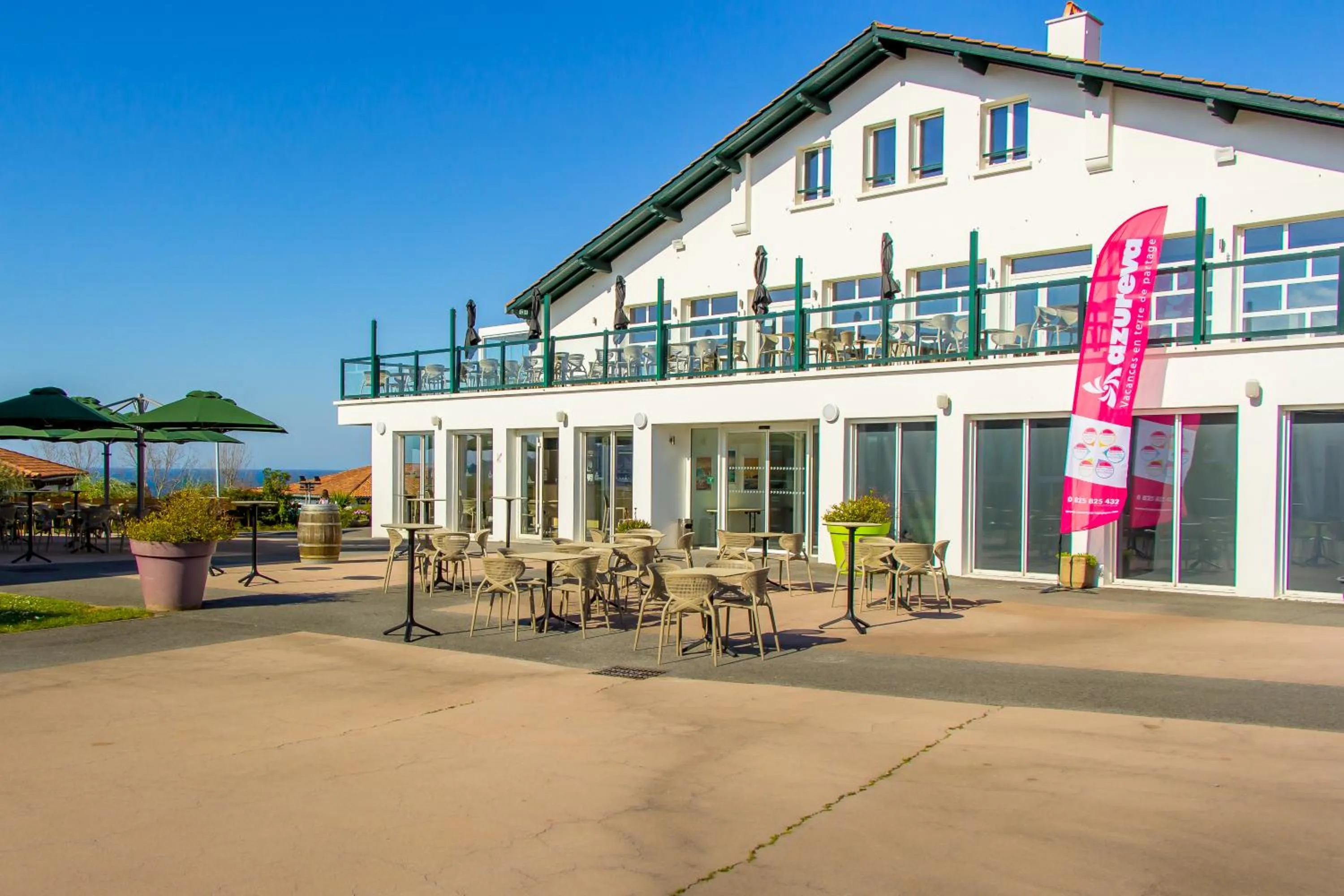 Facade/entrance in Azureva Hendaye