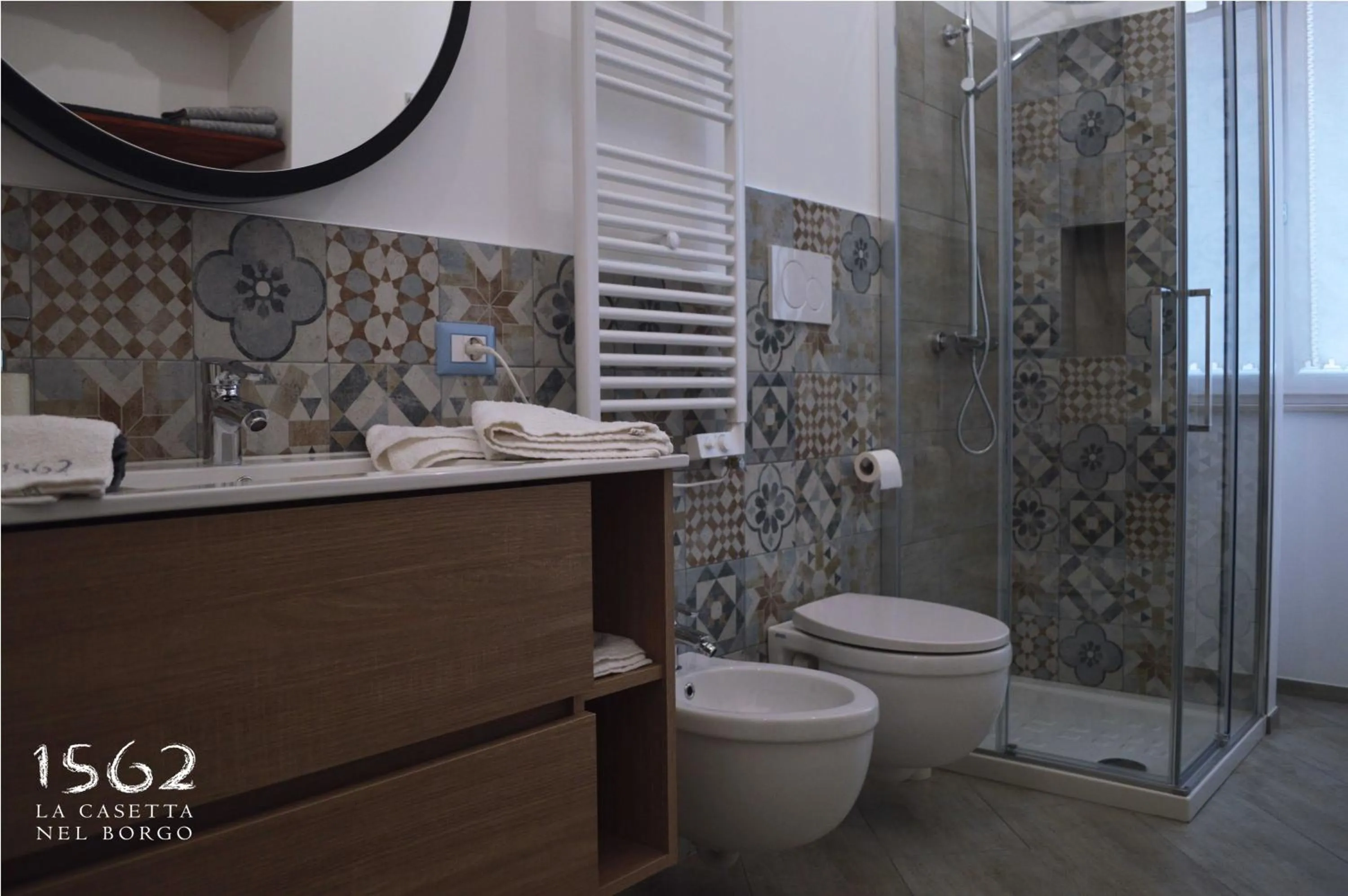 Bathroom in 1562 la casetta nel borgo