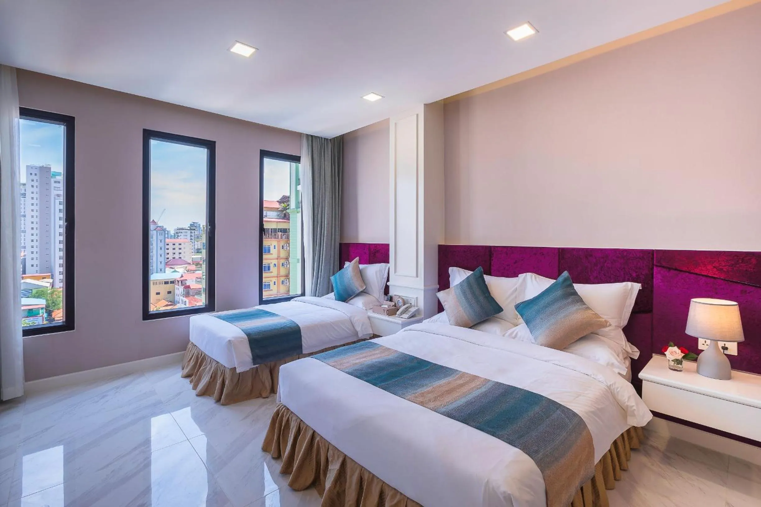 Bedroom, Bed in V Boutique Hotel