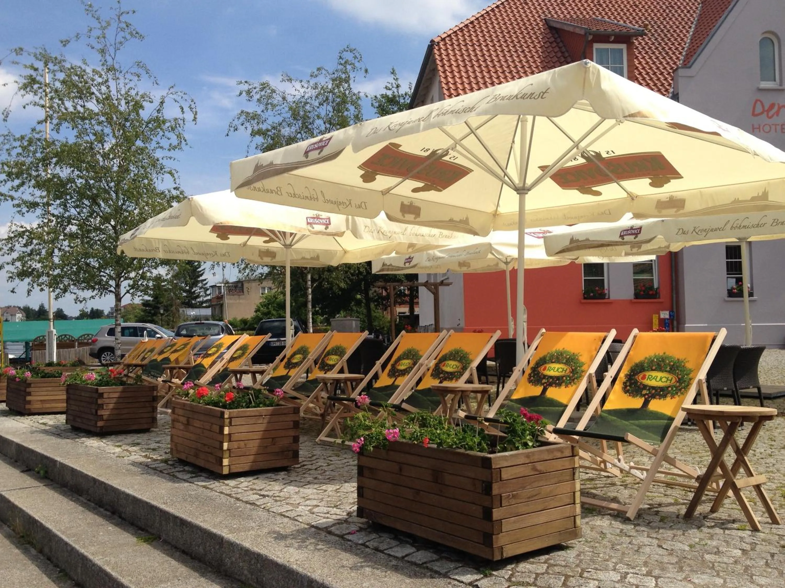 Balcony/Terrace in Der Insulaner - Hotel & Restaurant