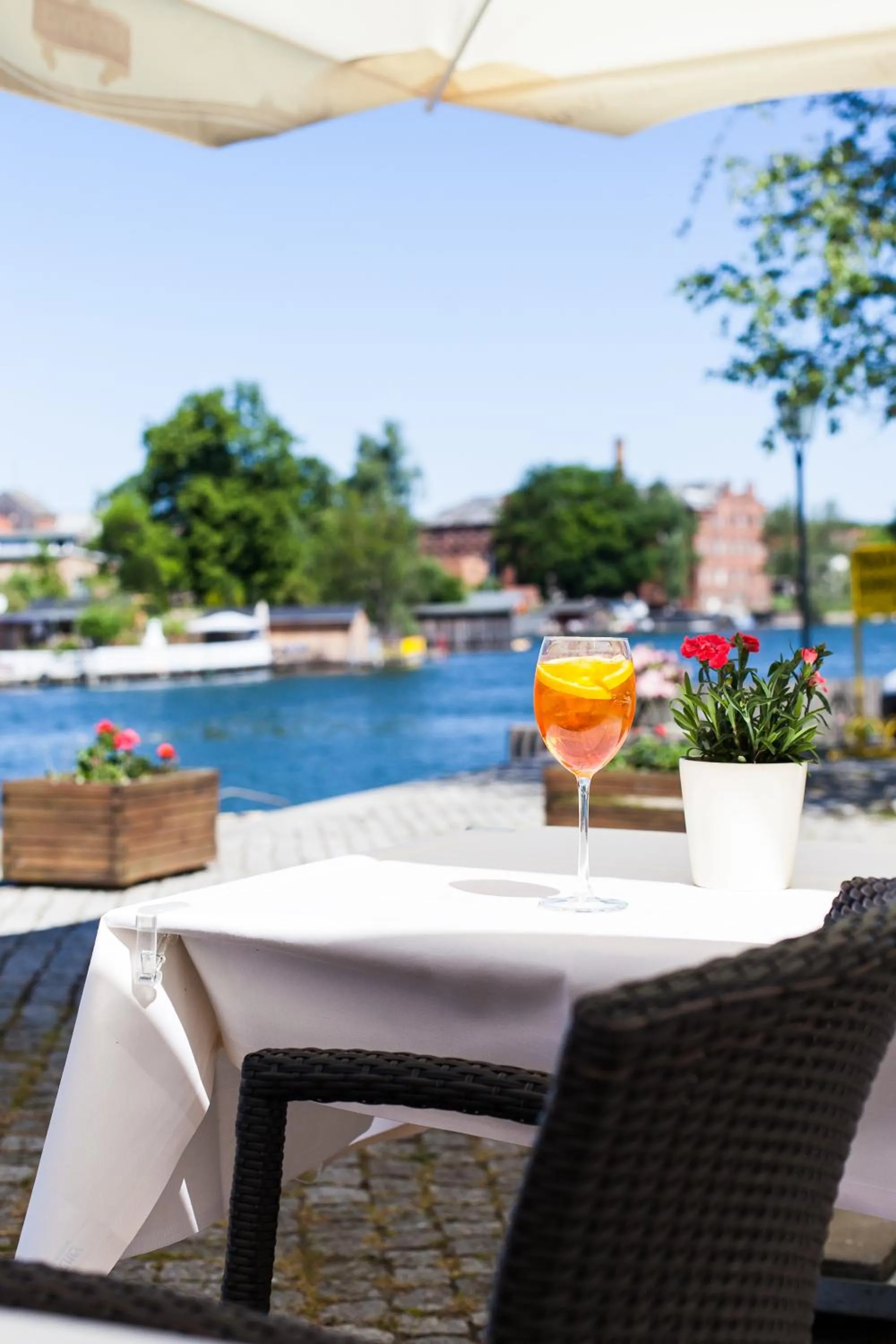 Balcony/Terrace in Der Insulaner - Hotel & Restaurant