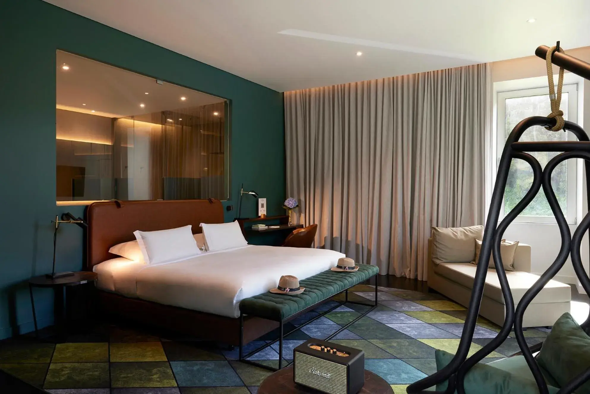 Bedroom, Bed in Octant Furnas Bedroom, Bed in Octant Furnas