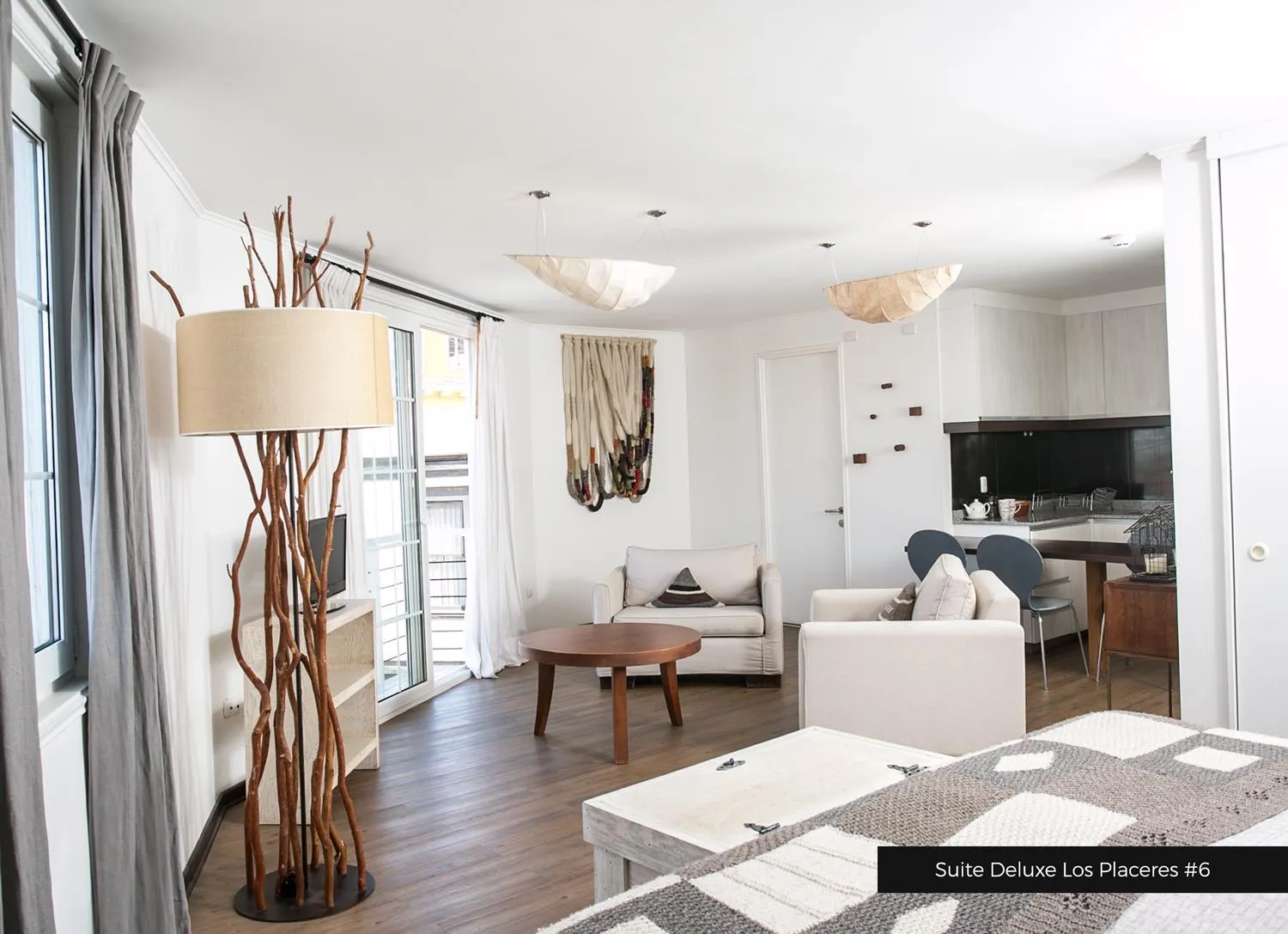 Kitchen or kitchenette in Casa Galos Hotel & Lofts