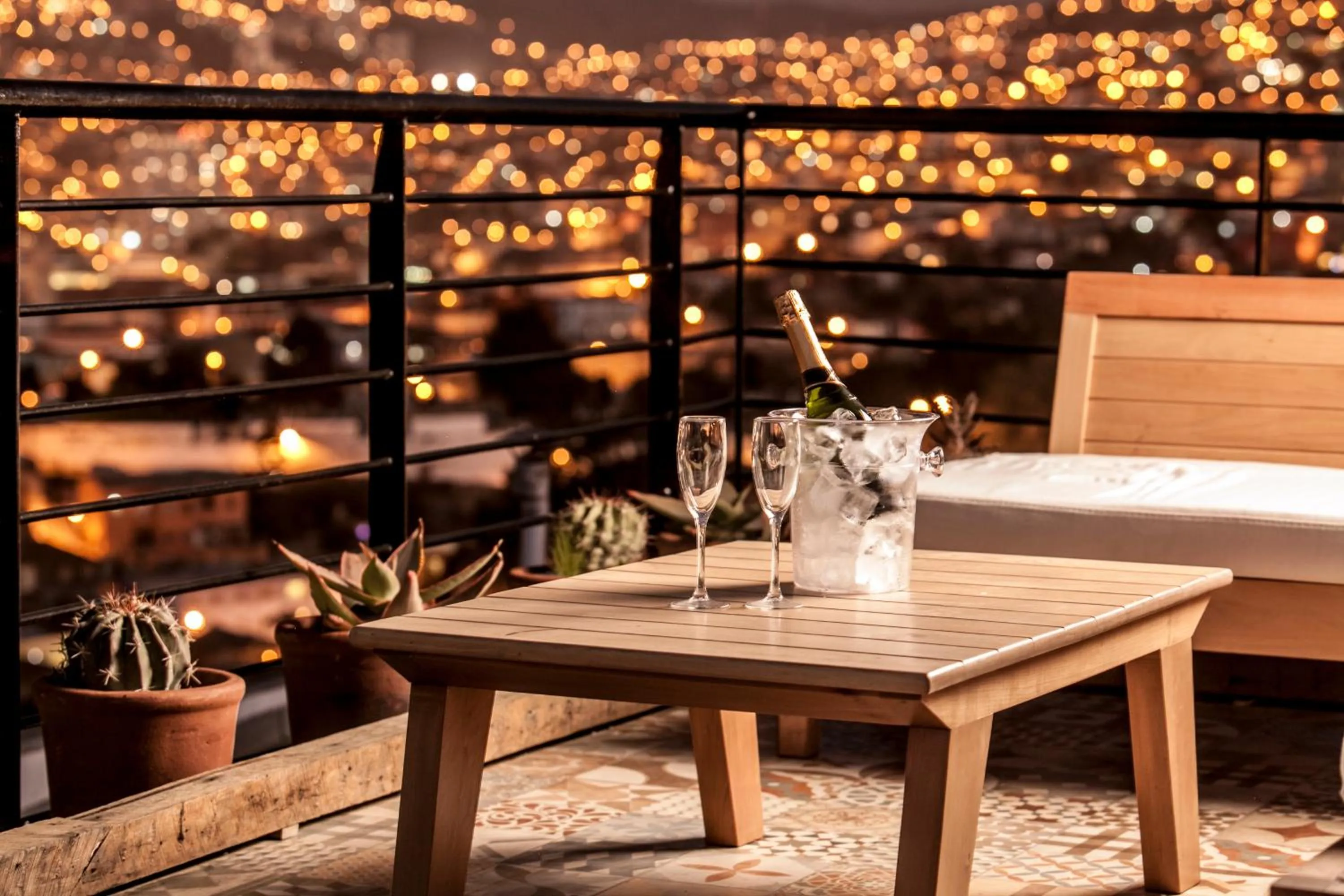 Balcony/Terrace in Casa Galos Hotel & Lofts