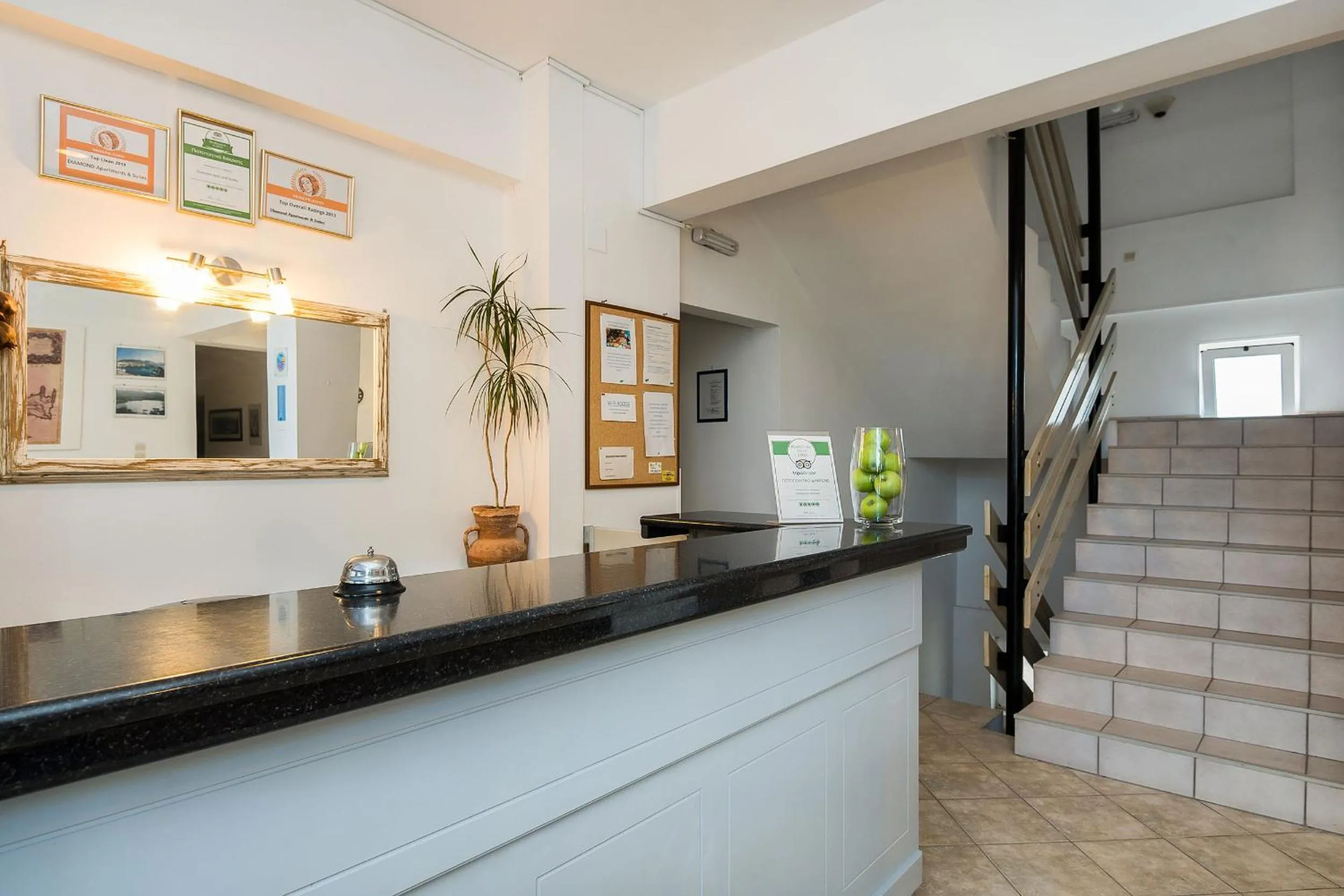 Lobby or reception in Diamond Apartments & Suites