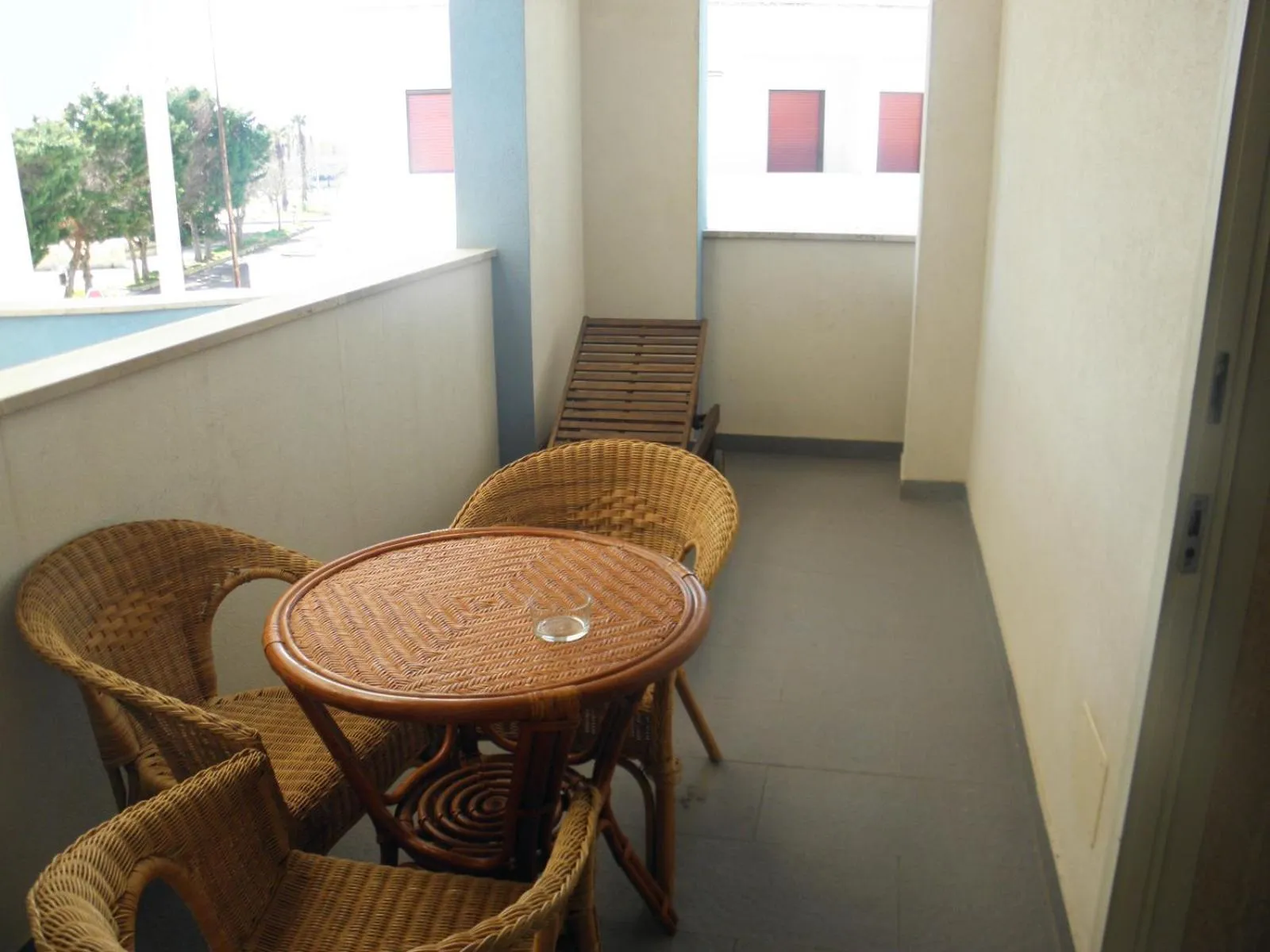 Patio in Hotel Blue Sky - San Foca