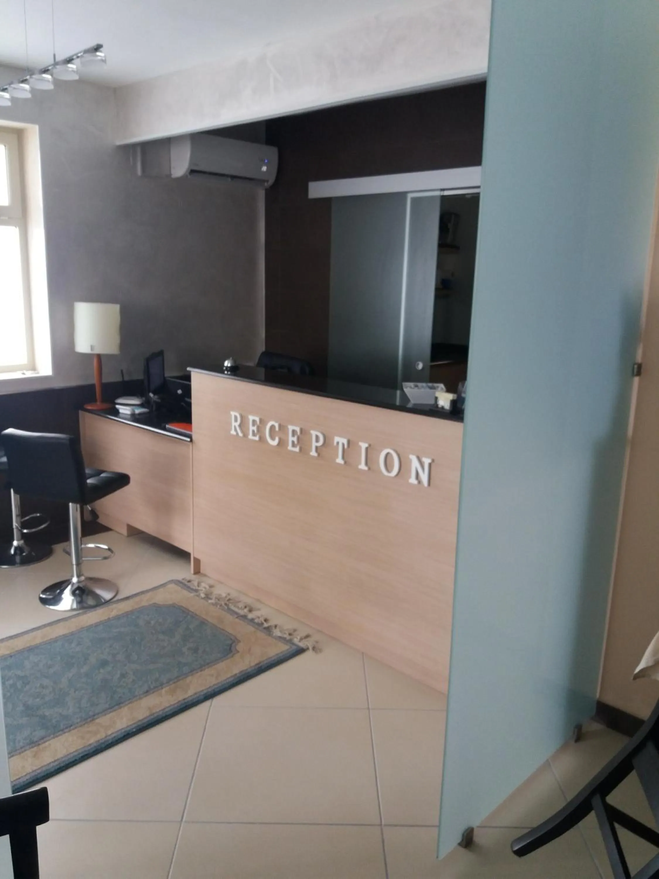 Lobby or reception in Hotel Blue Sky - San Foca