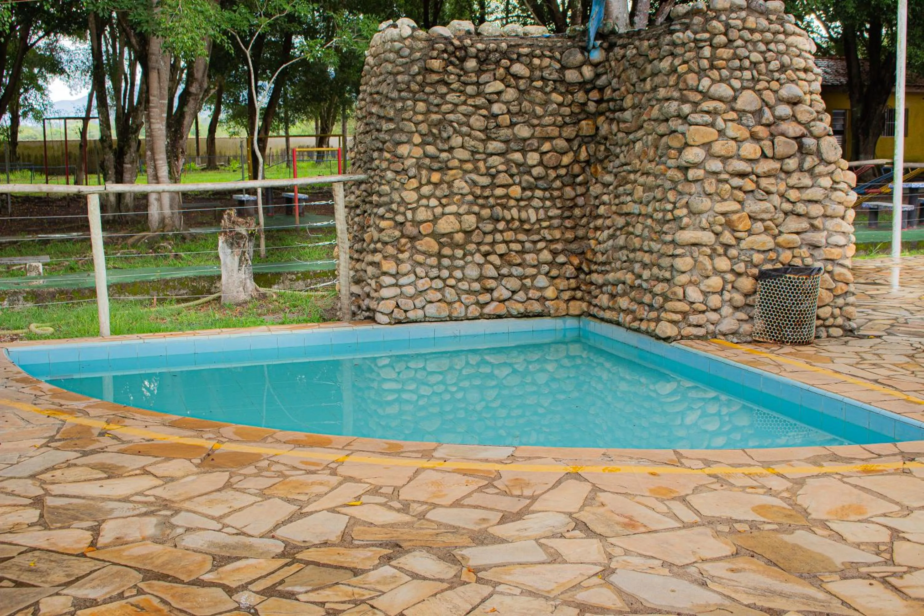 Pool view in Hotel Fazenda Pé da Serra