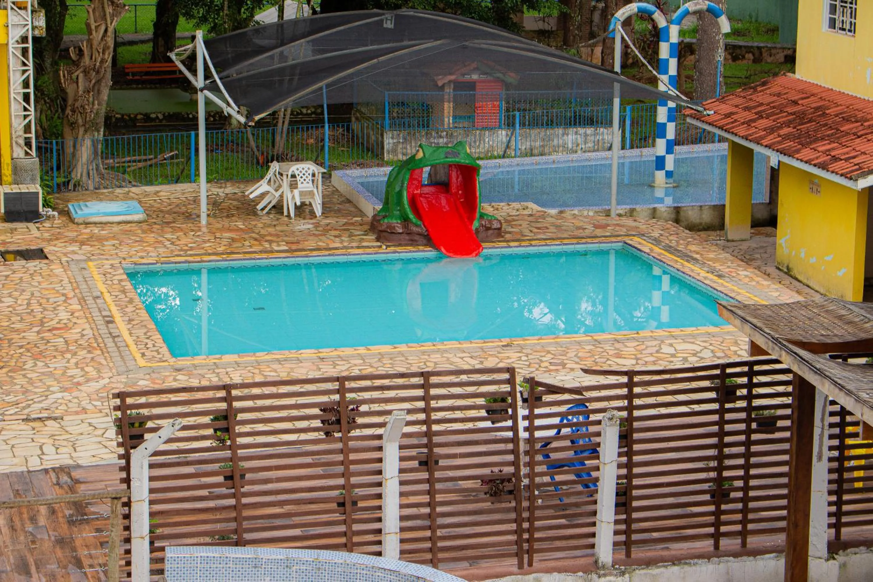 Pool view in Hotel Fazenda Pé da Serra