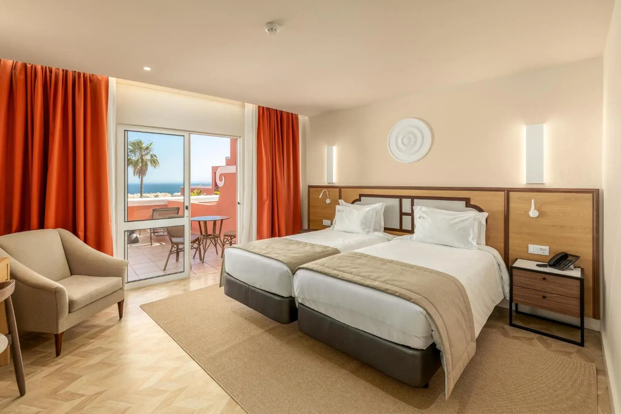 Oceanfront Twin Room in Belavista Da Luz - Wellness & Lifestyle Hotel Oceanfront Twin Room in Belavista Da Luz - Wellness & Lifestyle Hotel