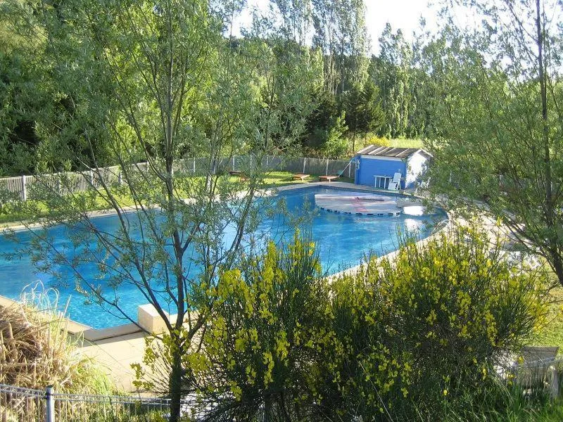 Swimming pool in Moulin d'Antelon B&B