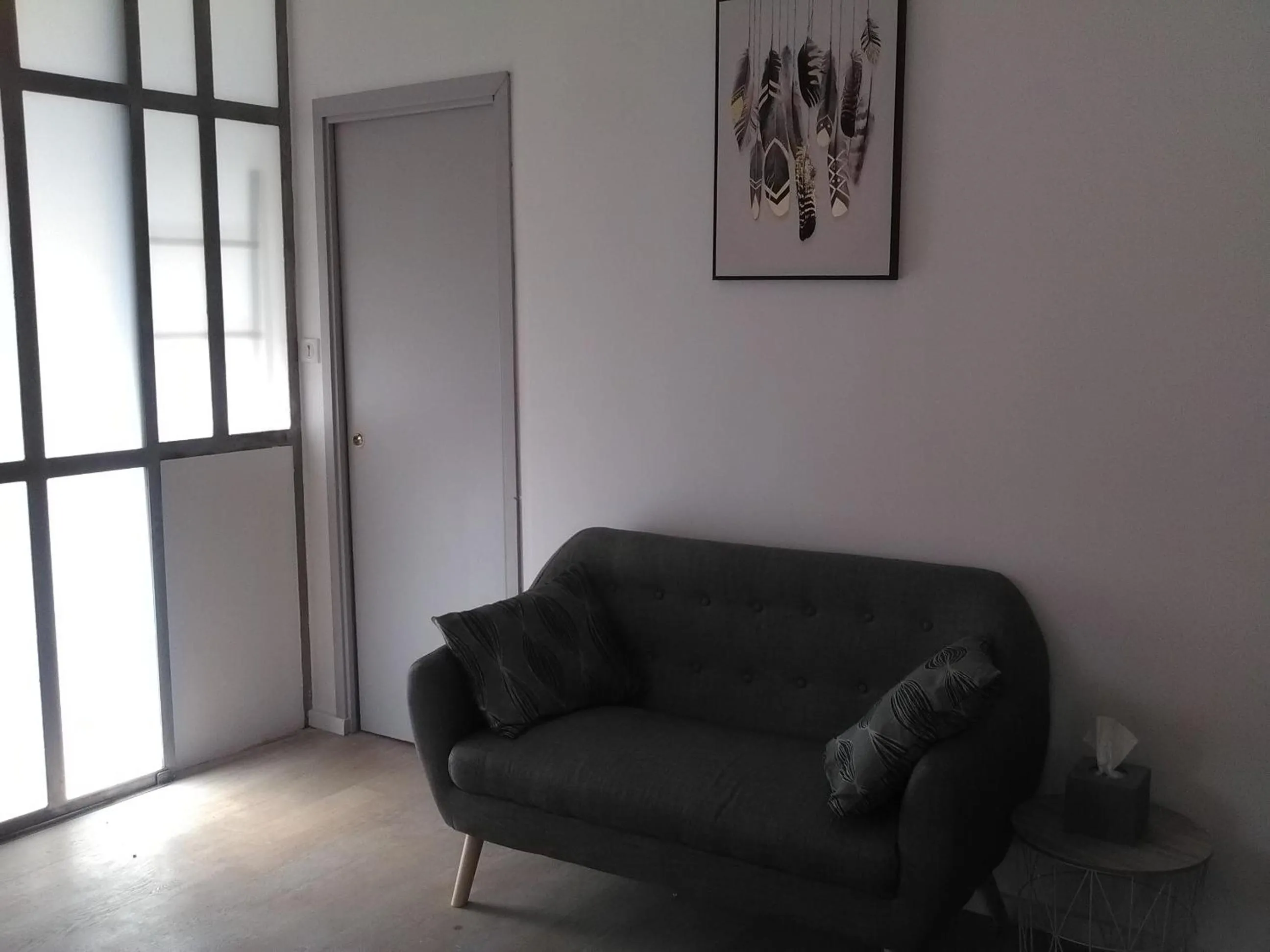 Living room in A deux pas du Rheby