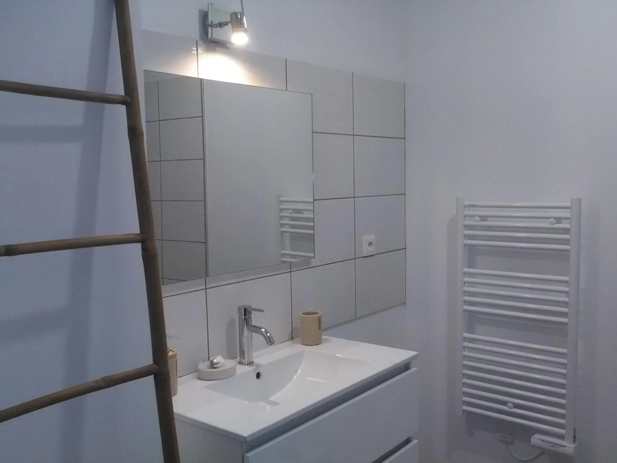Bathroom in A deux pas du Rheby
