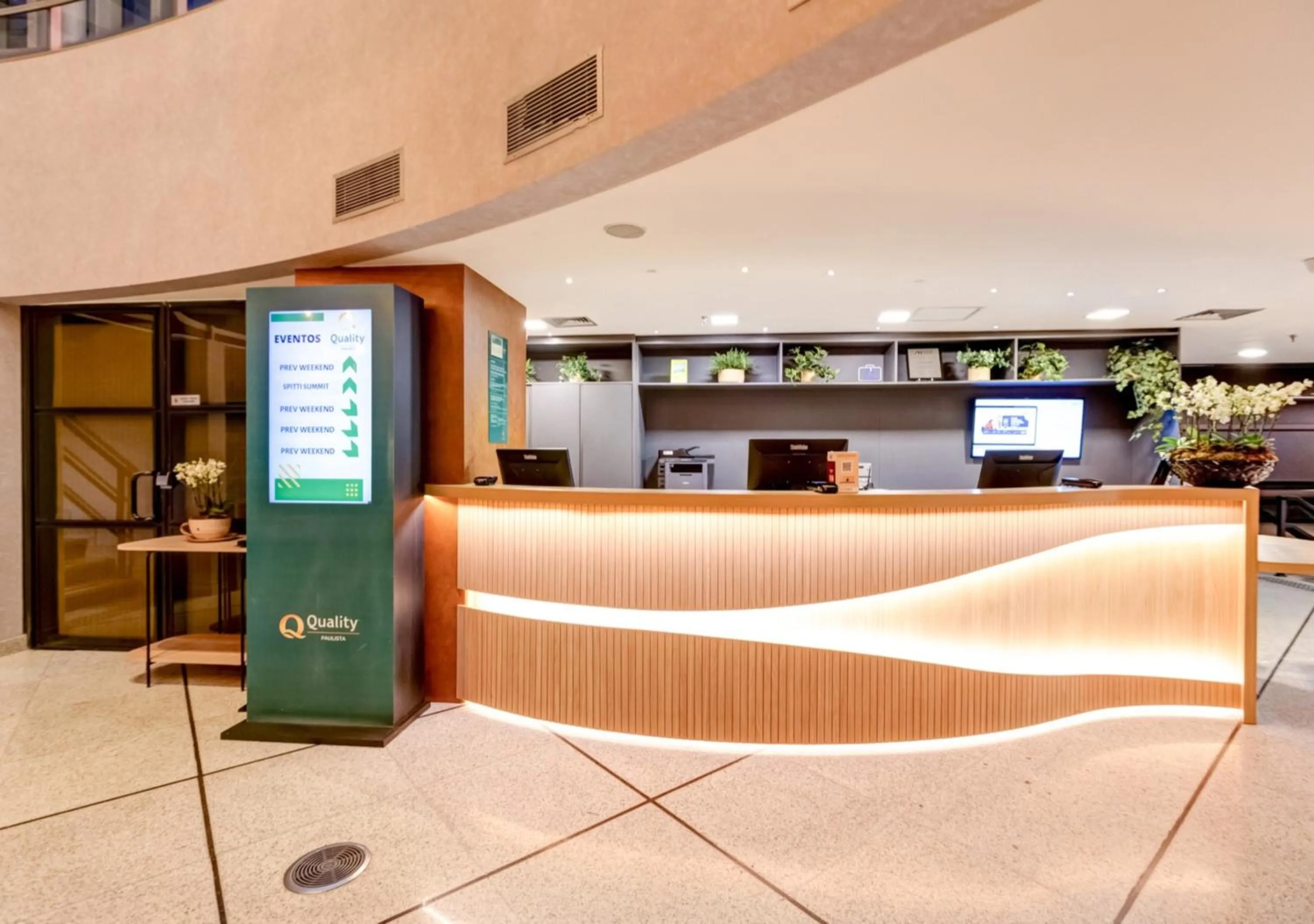 Lobby or reception in Quality Paulista (São Paulo, Jardins)
