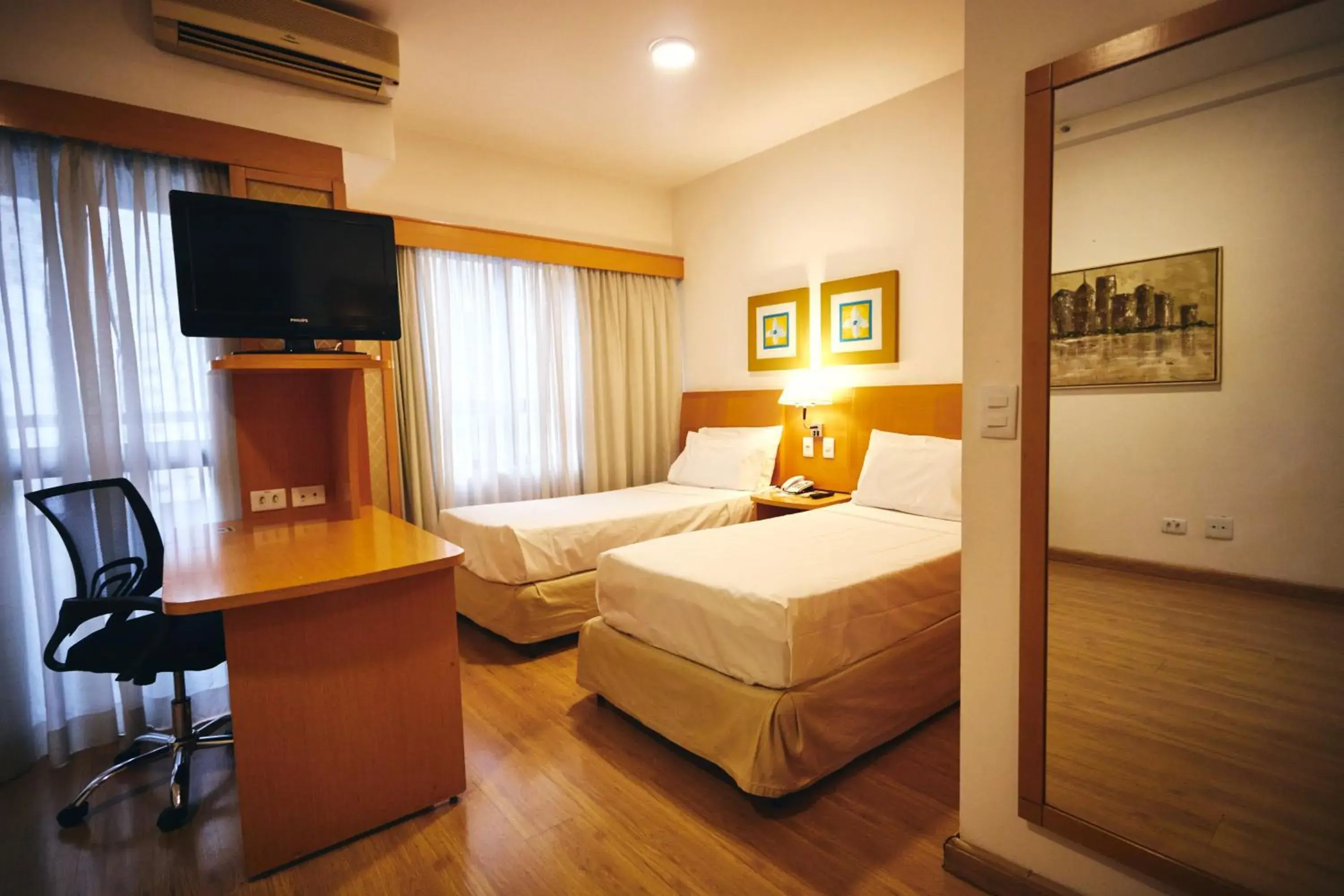 Standard Twin Room - single occupancy in Quality Paulista (São Paulo, Jardins) Standard Twin Room - single occupancy in Quality Paulista (São Paulo, Jardins)