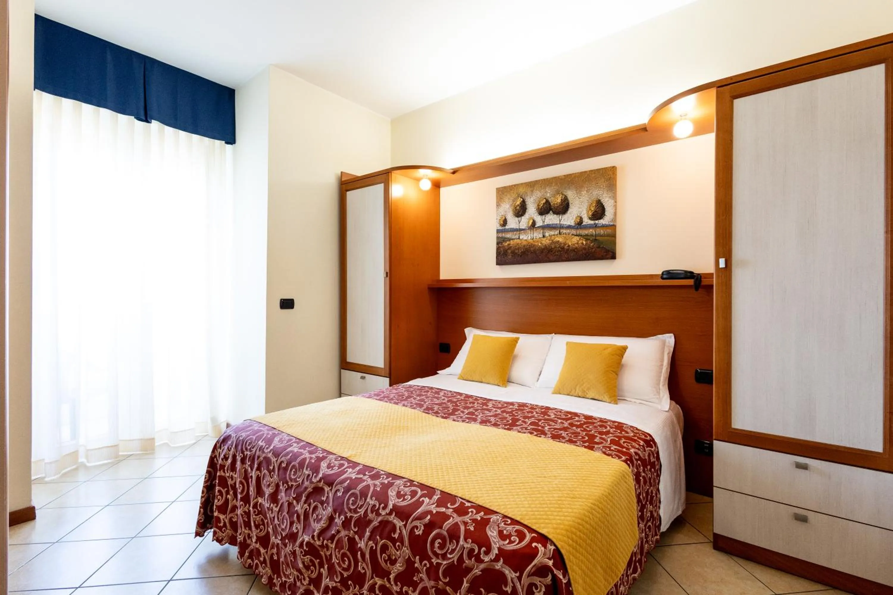 Bedroom, Bed in Hotel Palm Beach B&B SEA VIEW