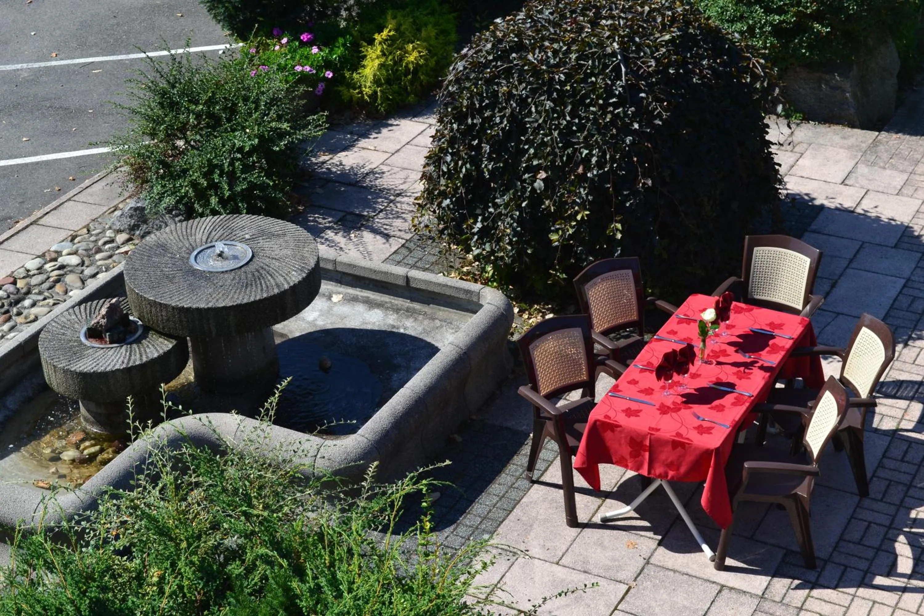 Balcony/Terrace in Hotel Restaurant Niemerich