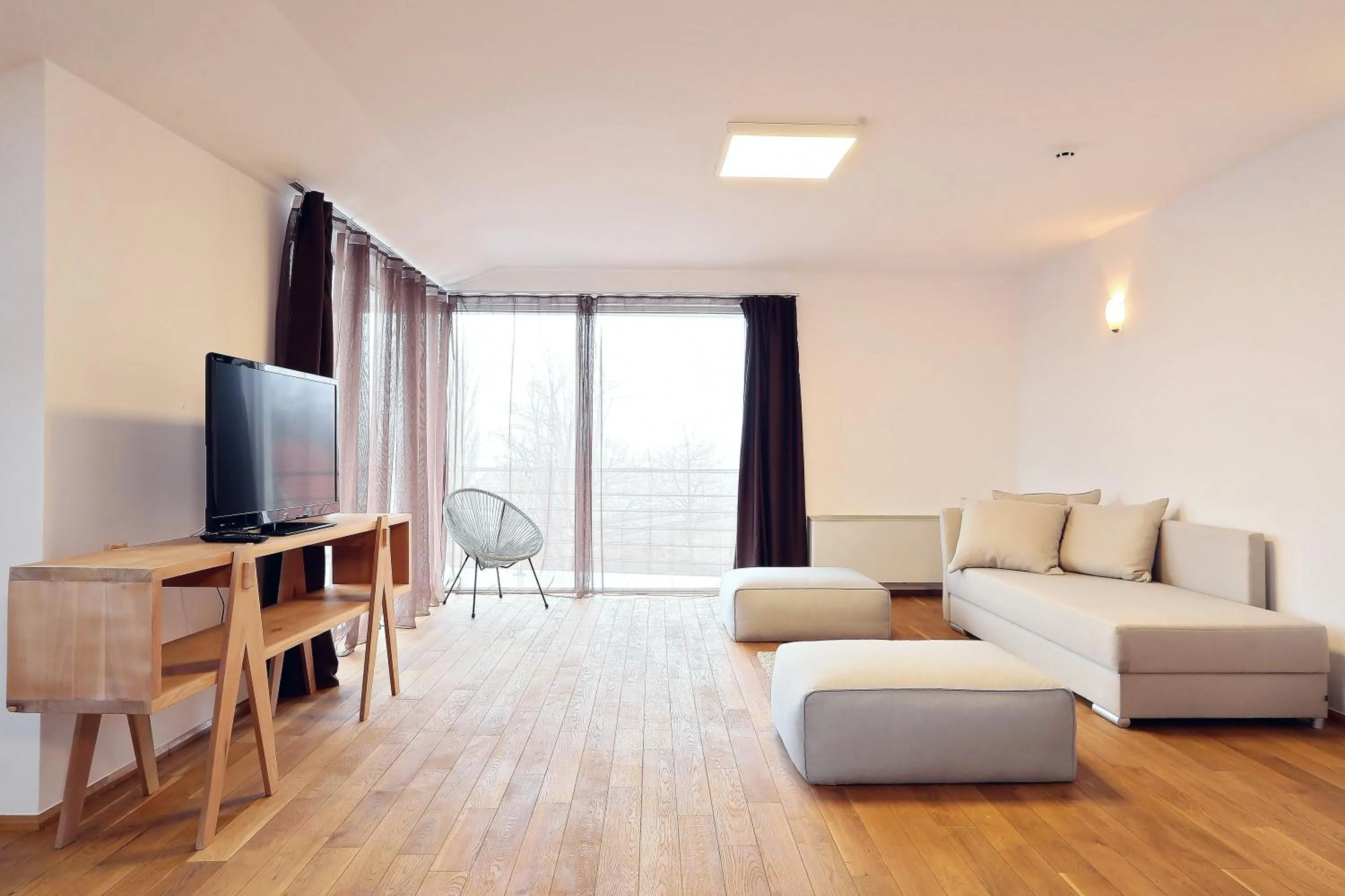 Living room in Living In Aparthotel