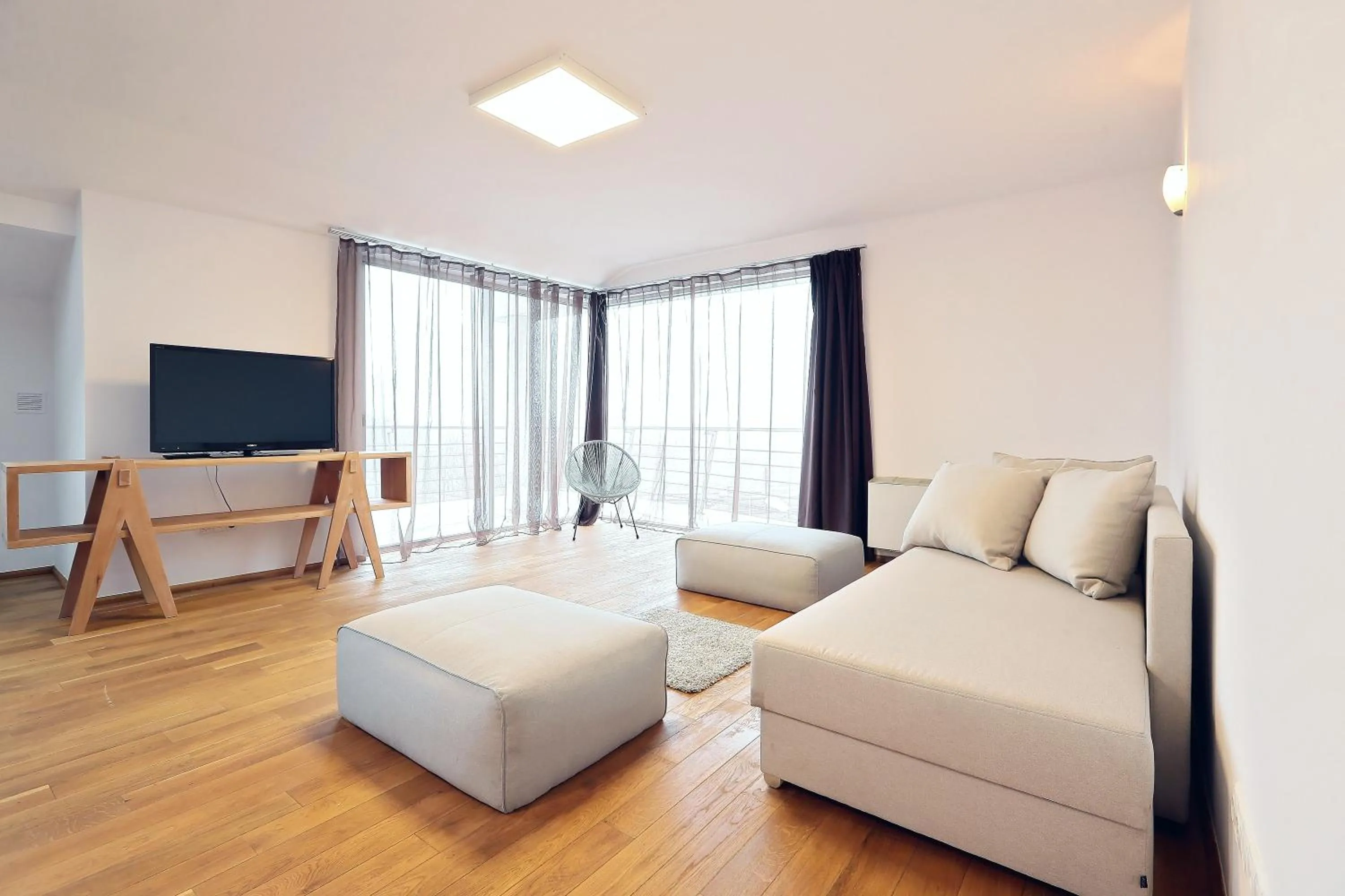 Living room in Living In Aparthotel