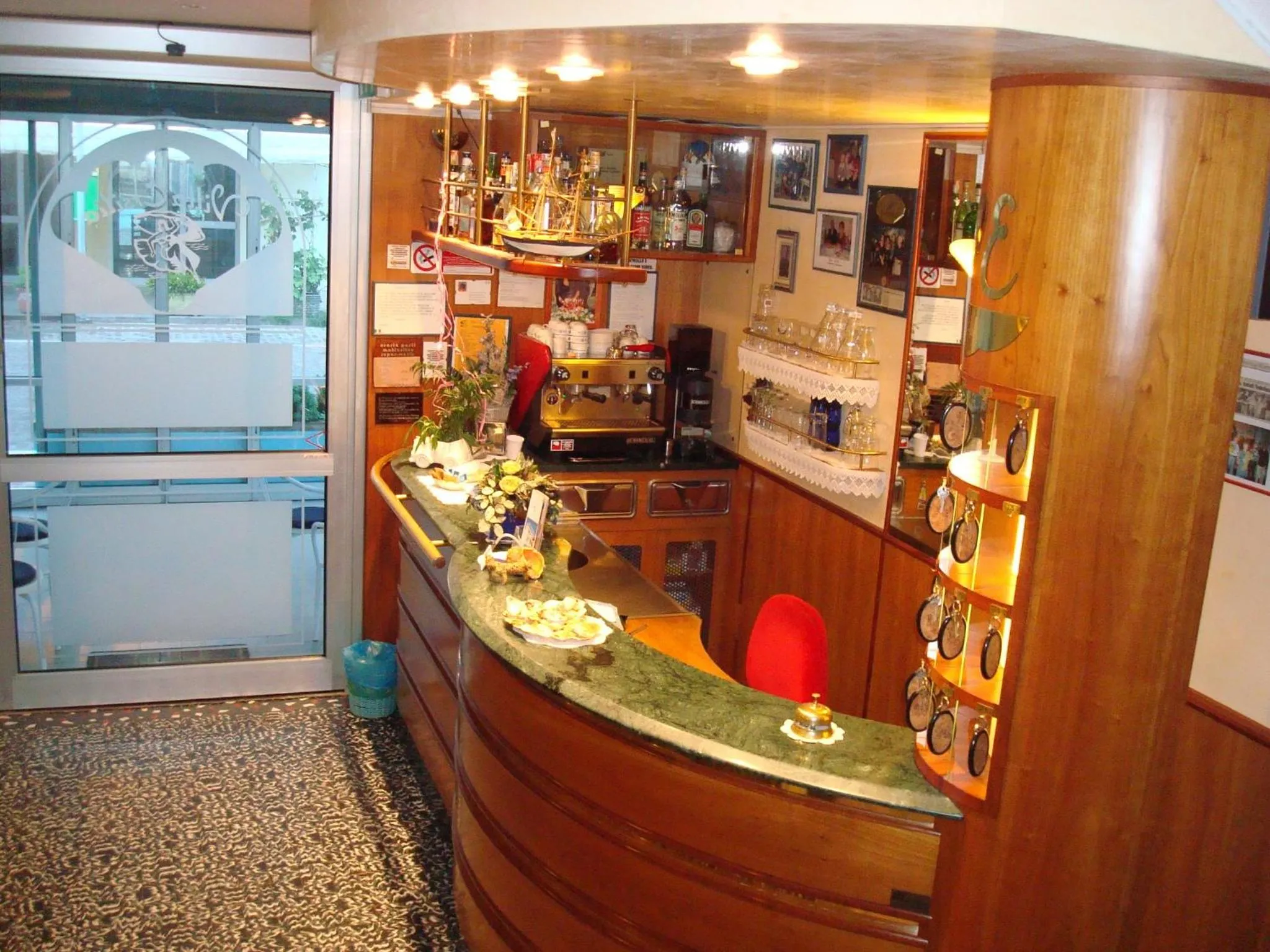 Lobby or reception in Hotel Villa Ersilia Rimini B&B