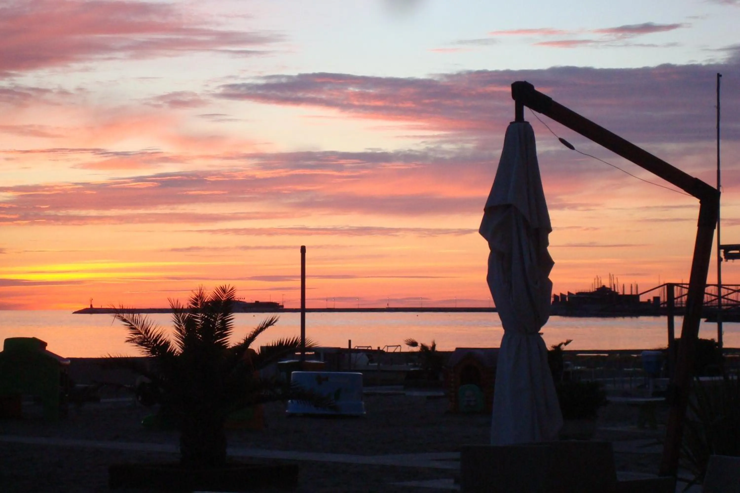 Sunset in Hotel Villa Ersilia Rimini B&B