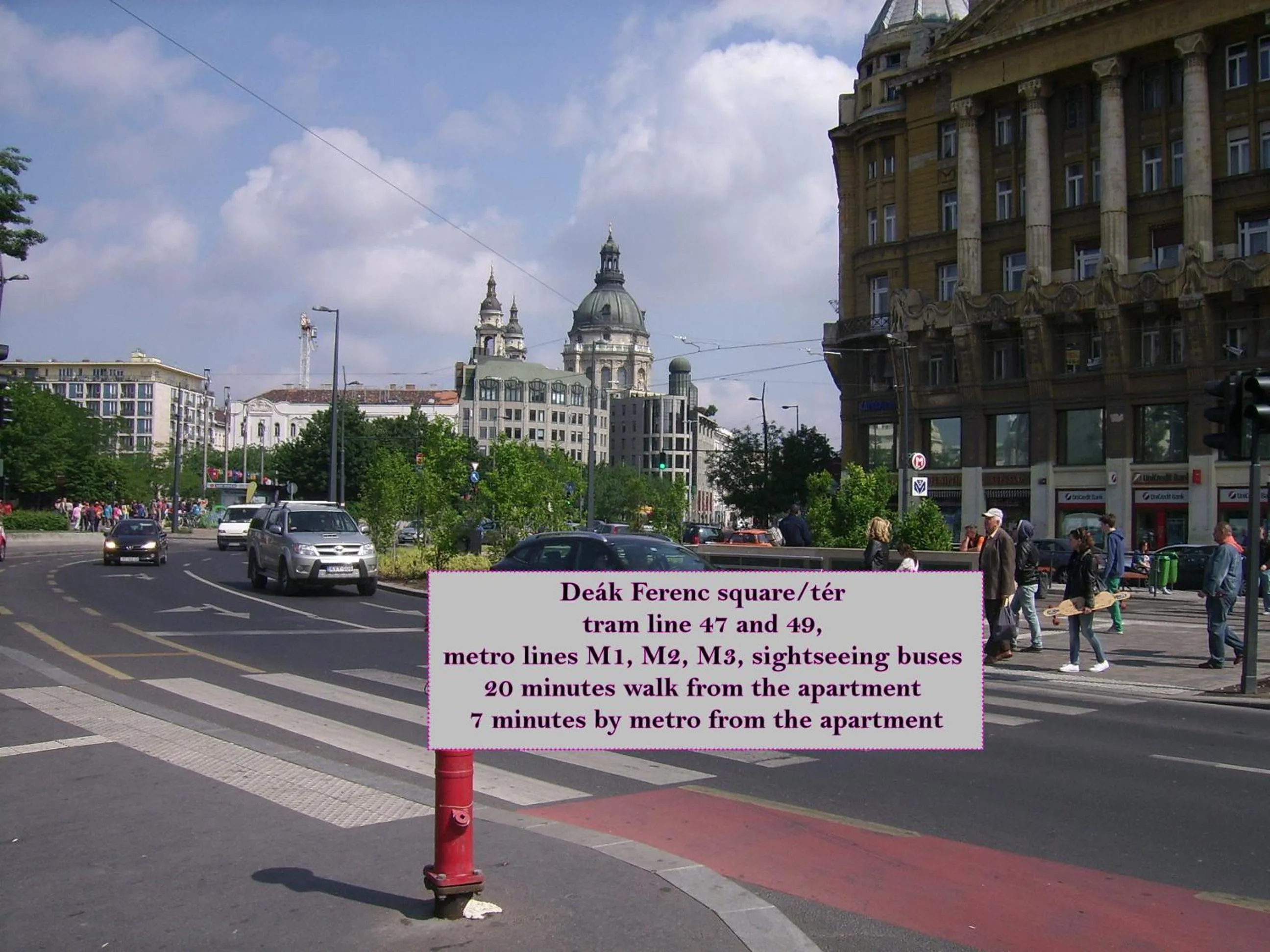 Area and facilities in Downtown Apartments Budapest