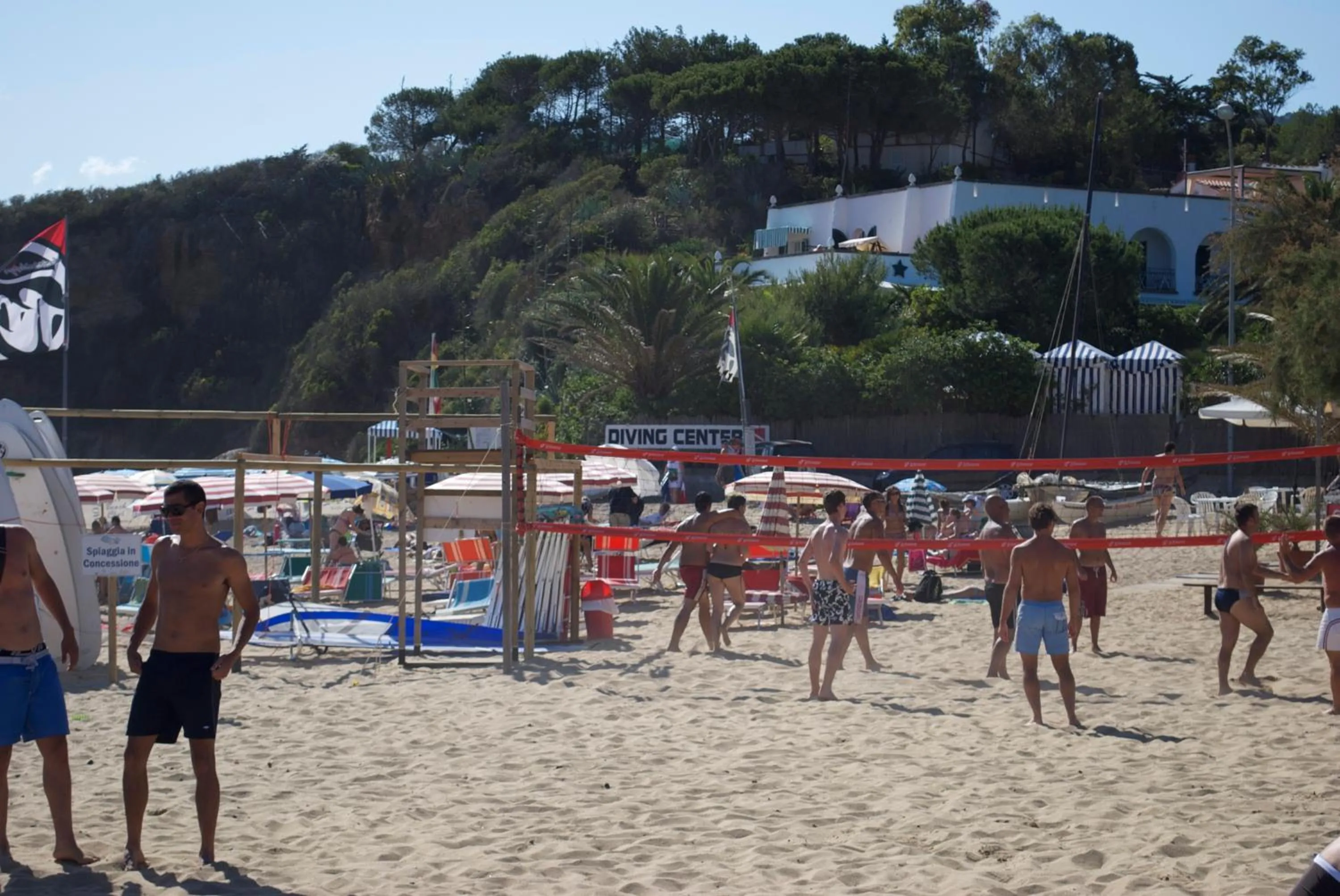 Beach in Residence Hotel Baia del Sole