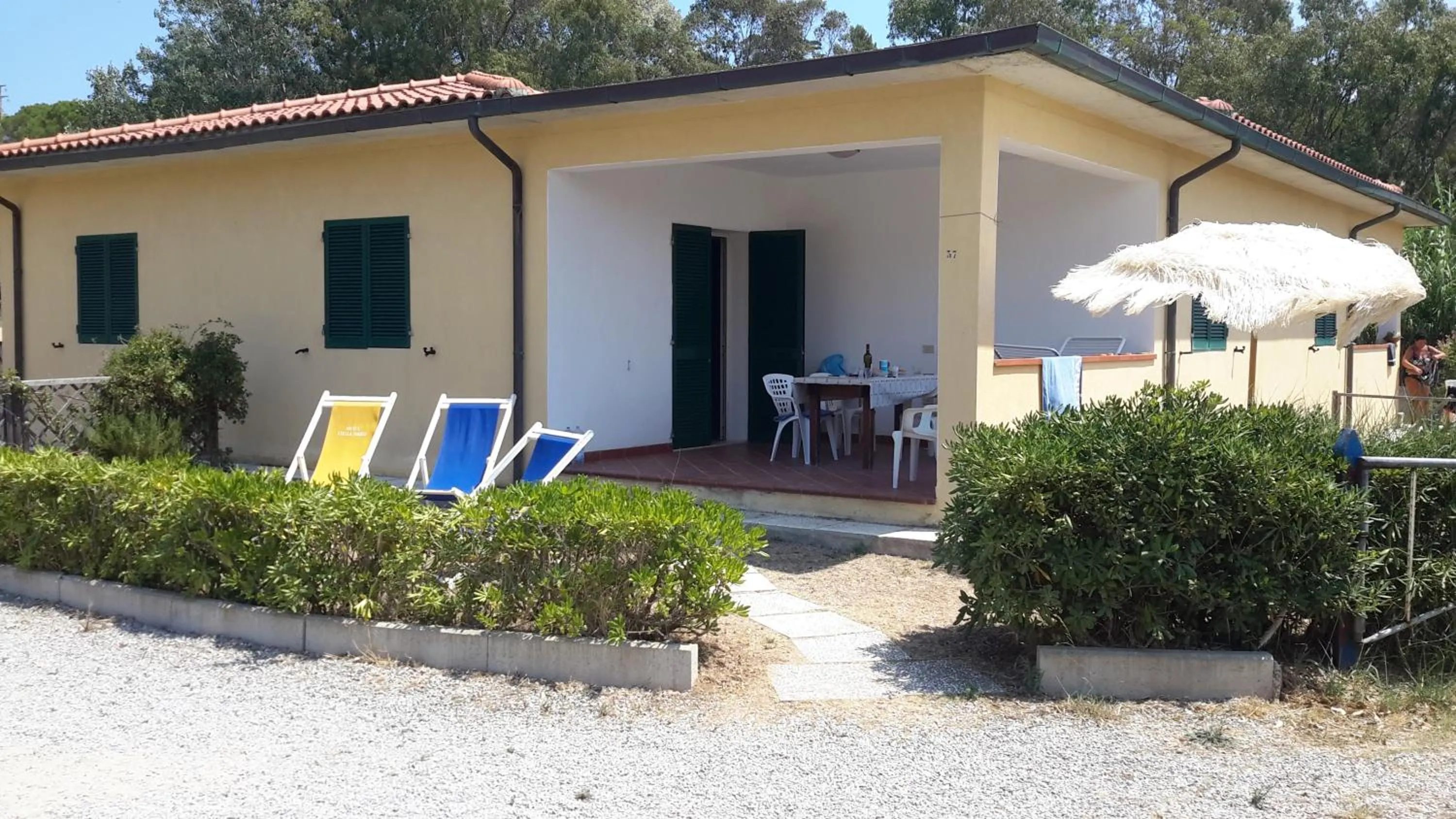 Balcony/Terrace in Residence Hotel Baia del Sole