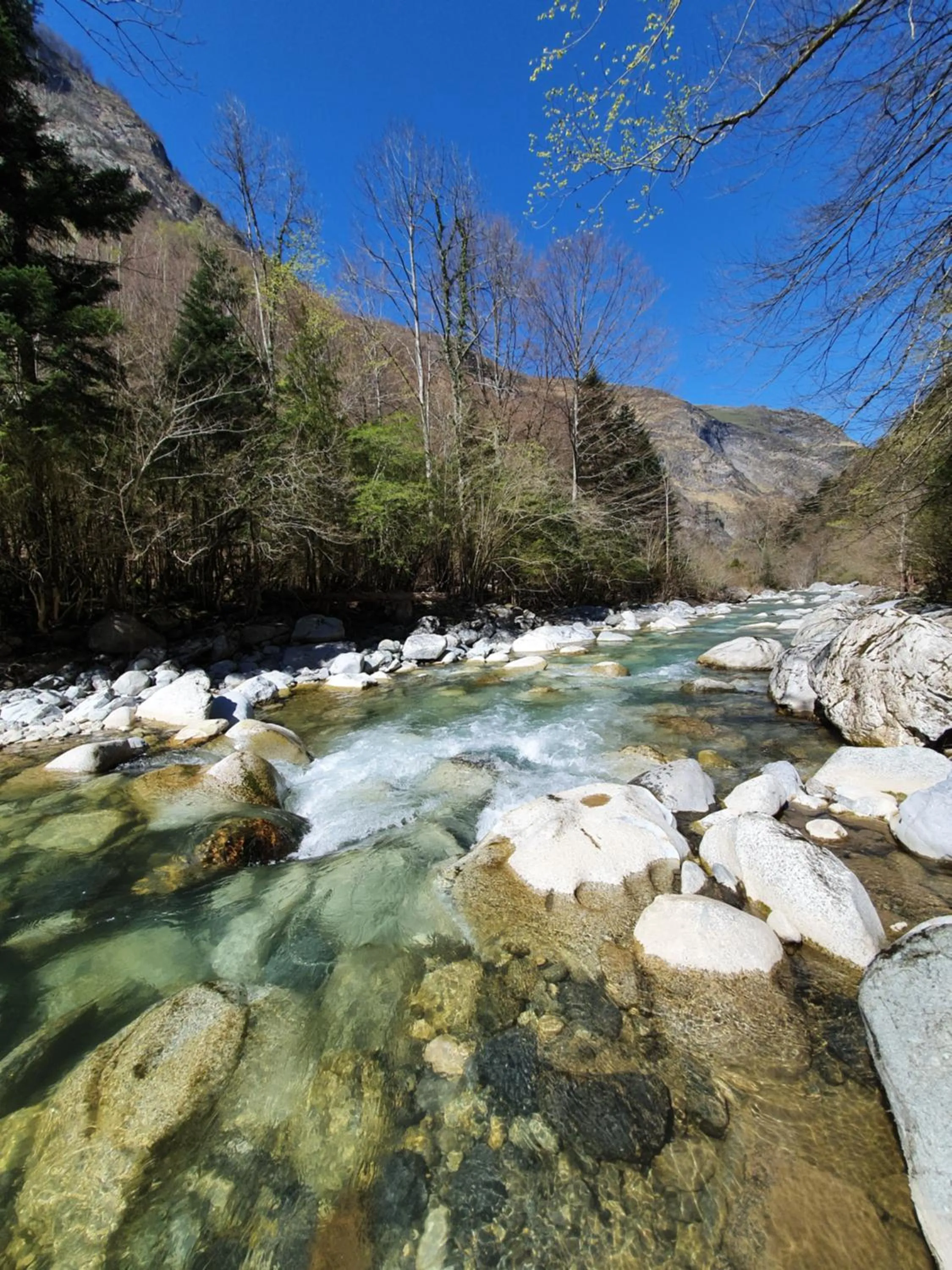 Natural landscape in Auberge La Caverne