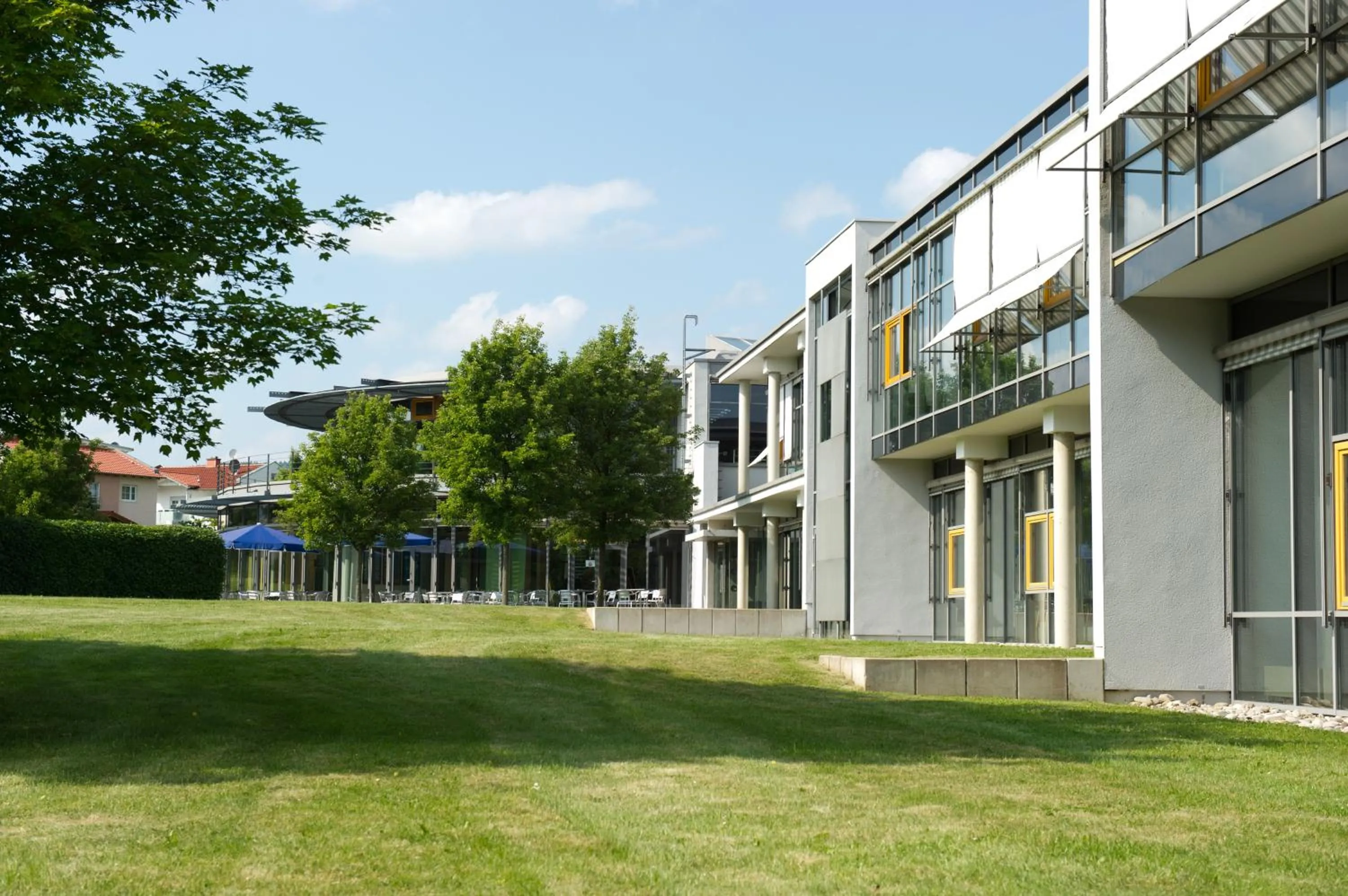 Inner courtyard view in GenoHotel Baunatal