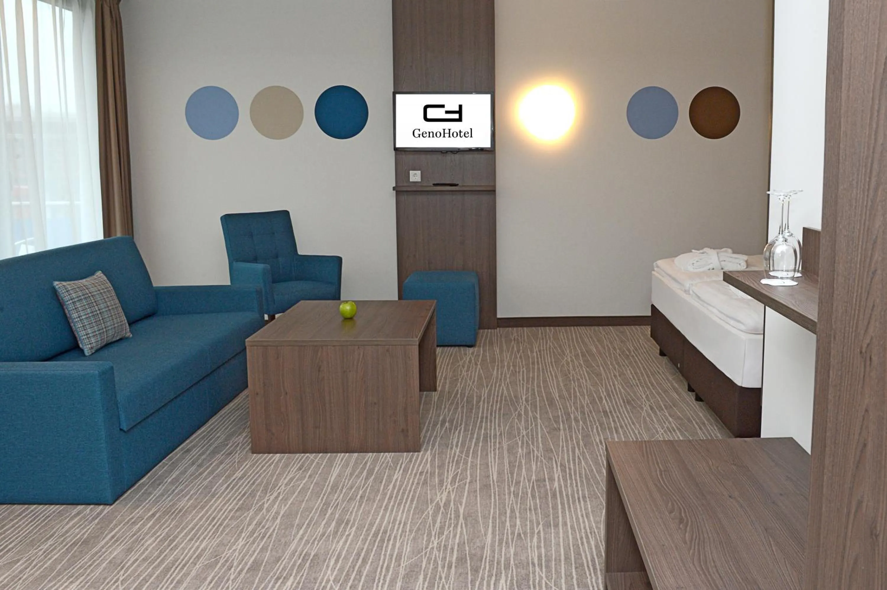 Living room in GenoHotel Baunatal