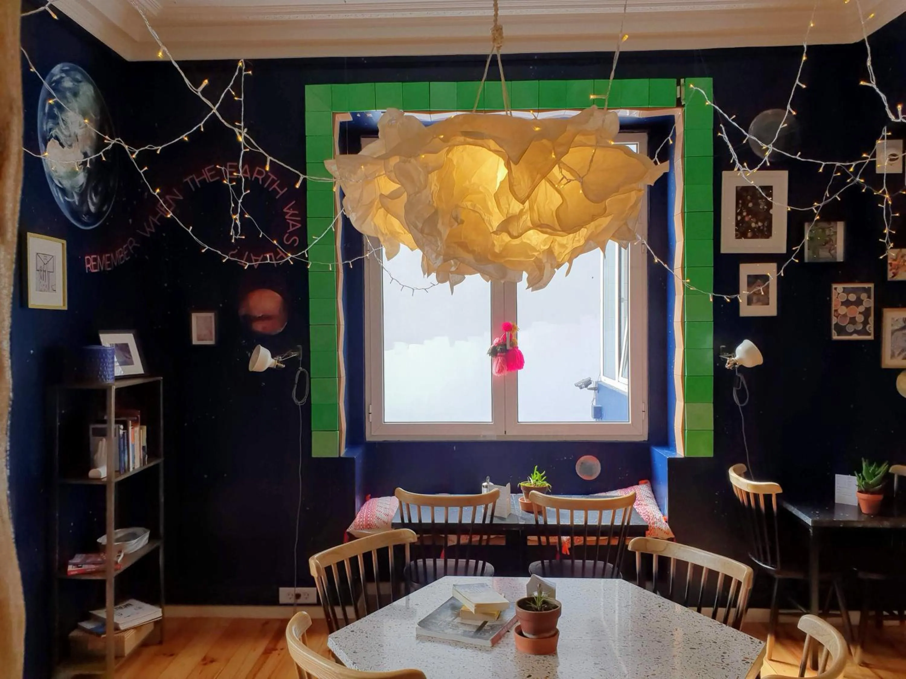 Communal lounge/ TV room in SUPERNOVA Hostel