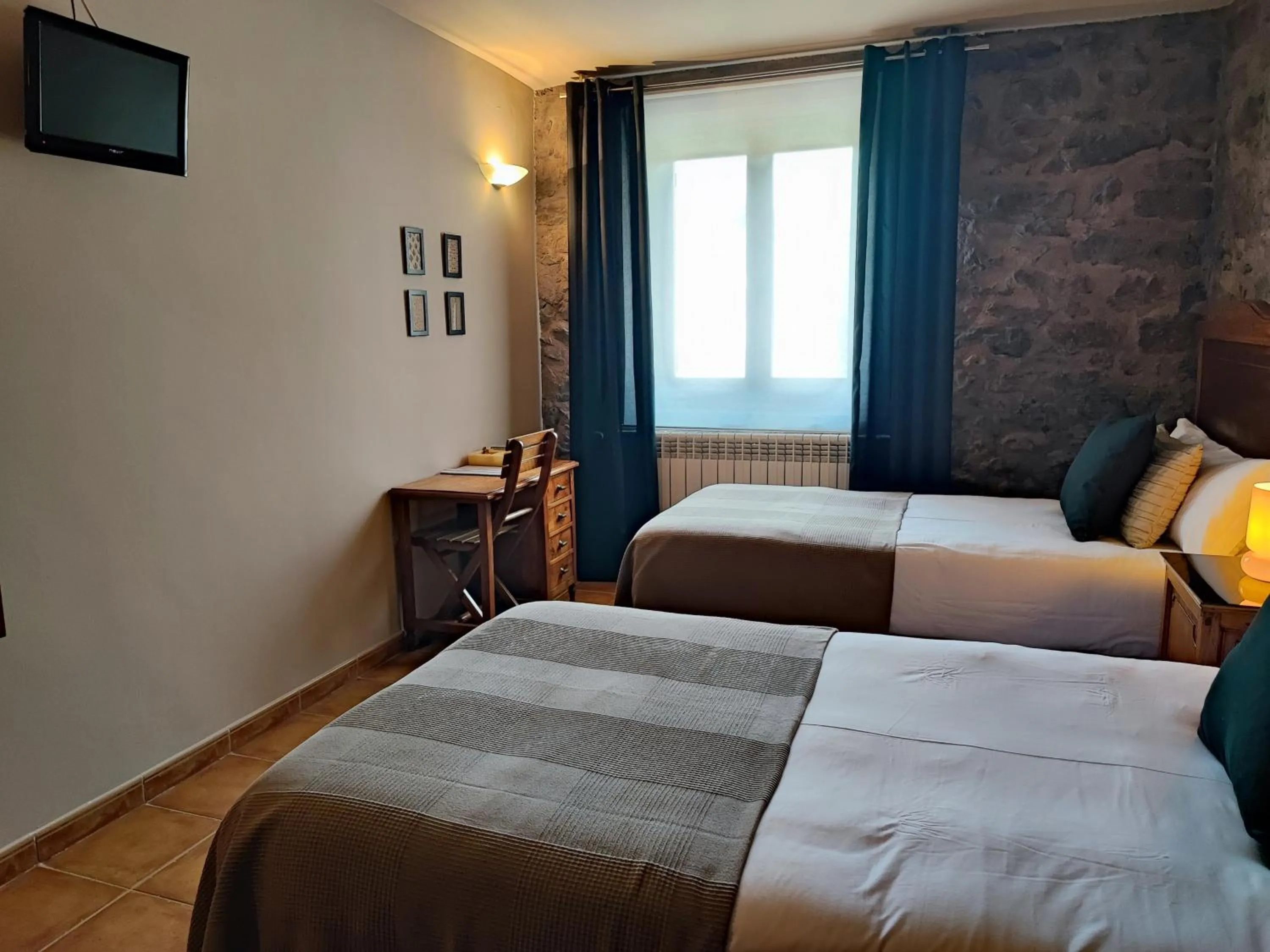 Bed in Hotel Rural Curia