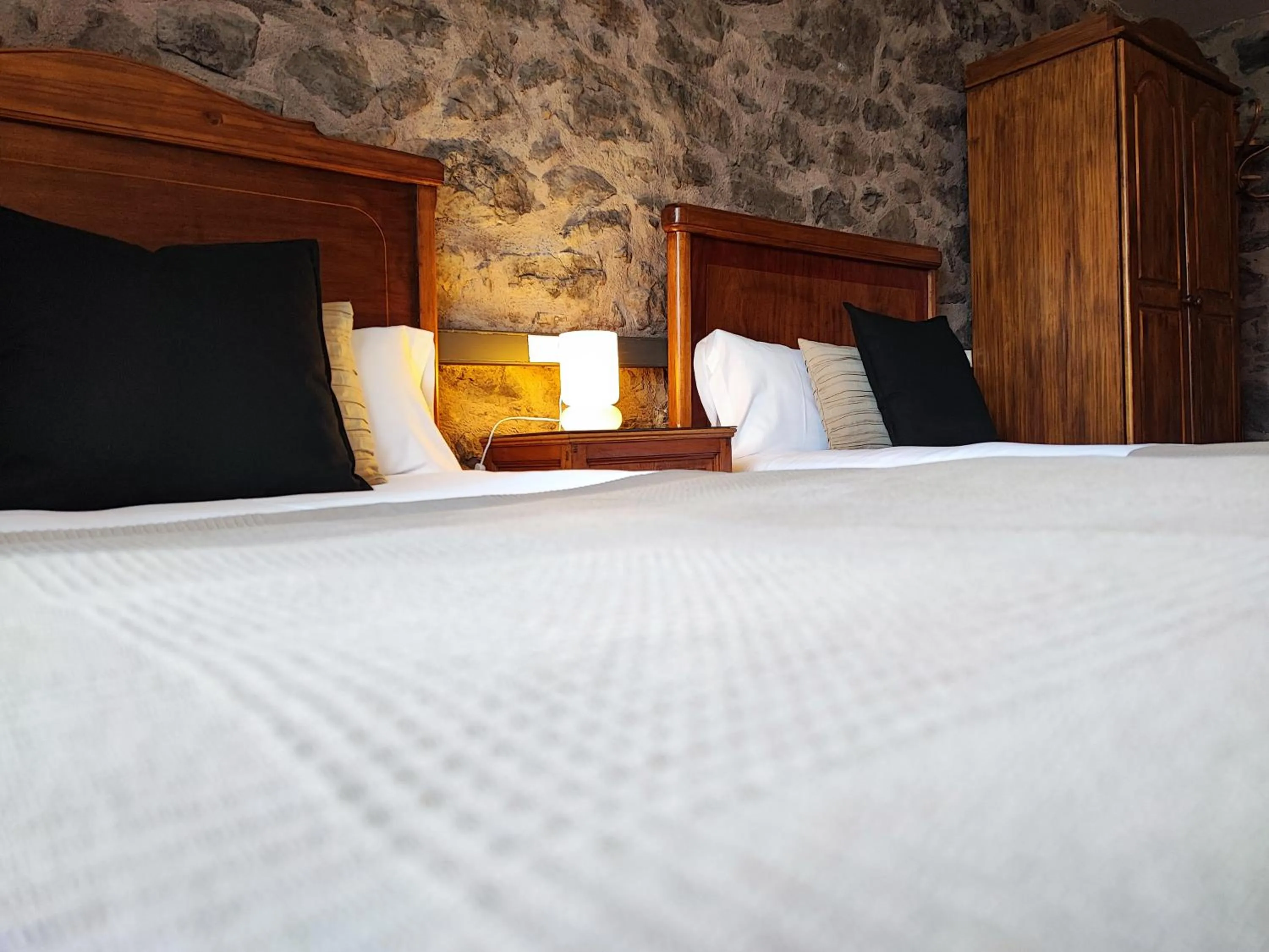 Bed in Hotel Rural Curia