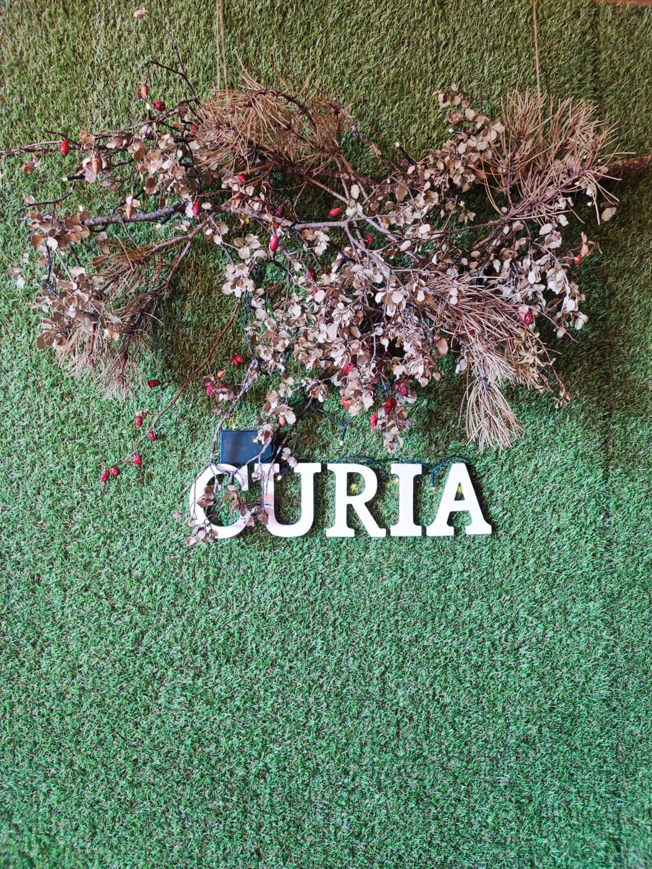 Lobby or reception in Hotel Rural Curia