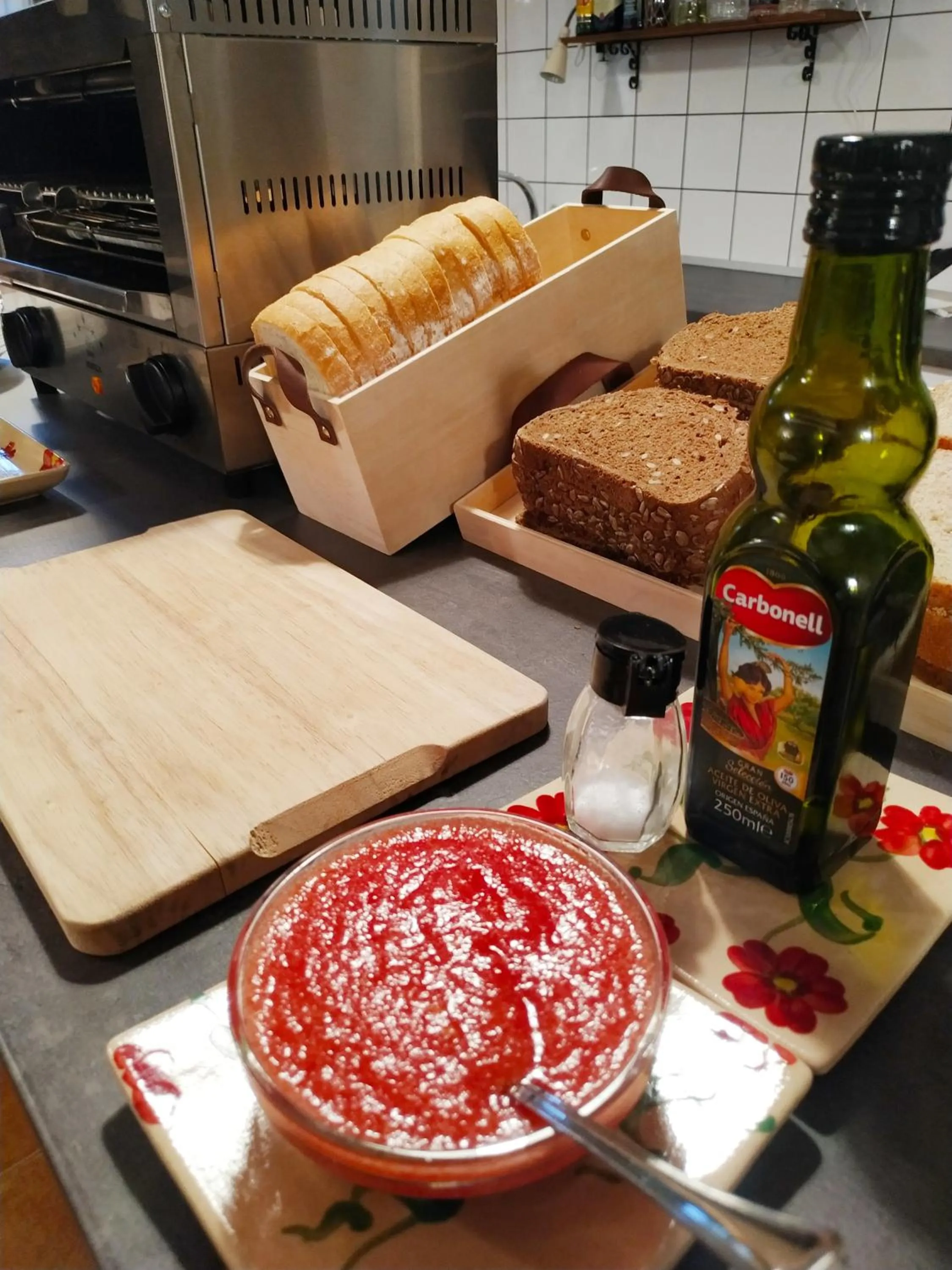 Breakfast in Hotel Rural Curia