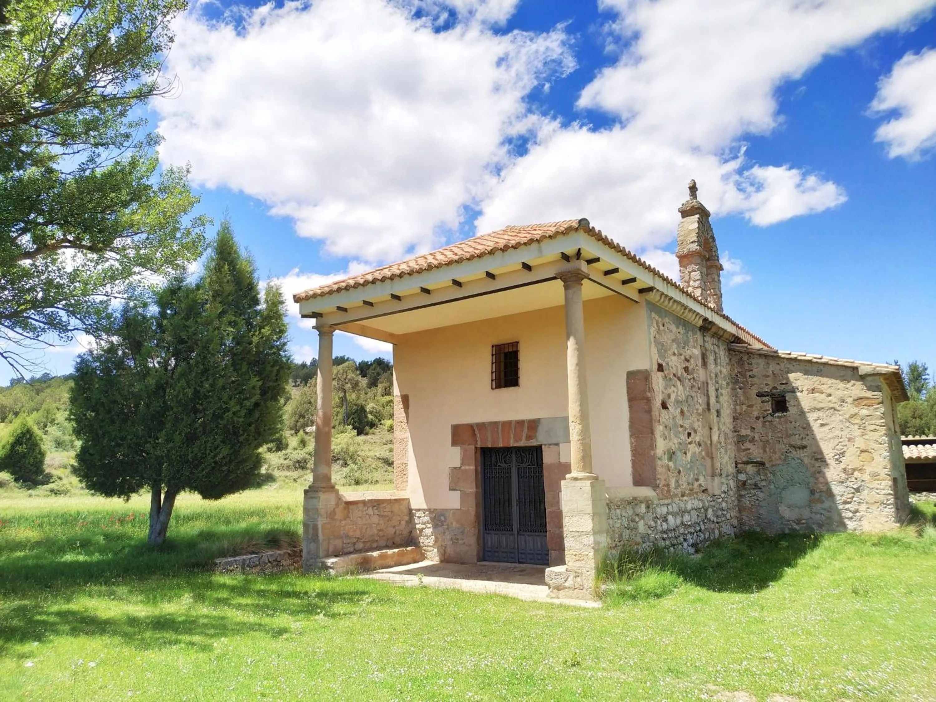 Natural landscape in Hotel Rural Curia