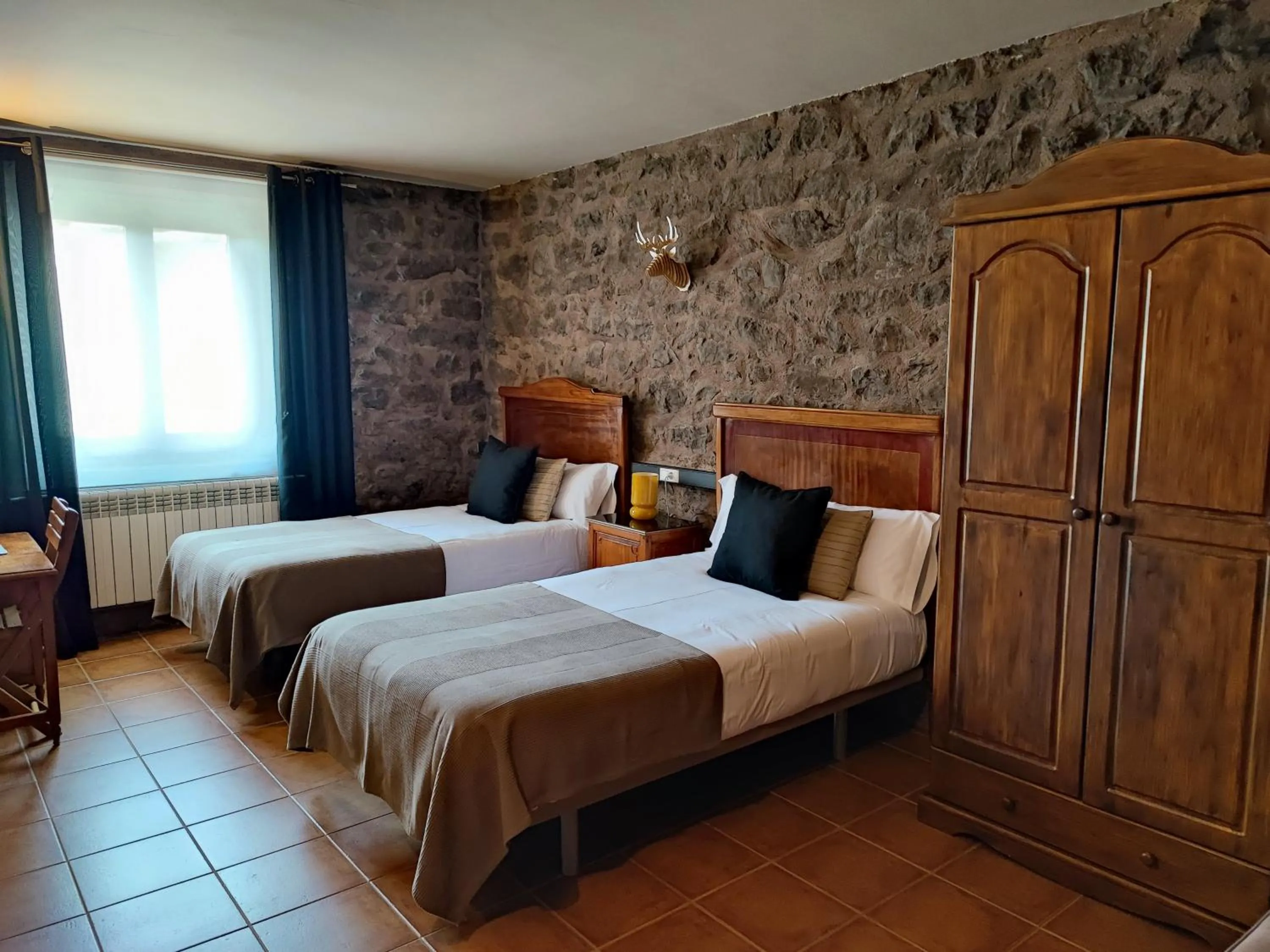 Bed in Hotel Rural Curia