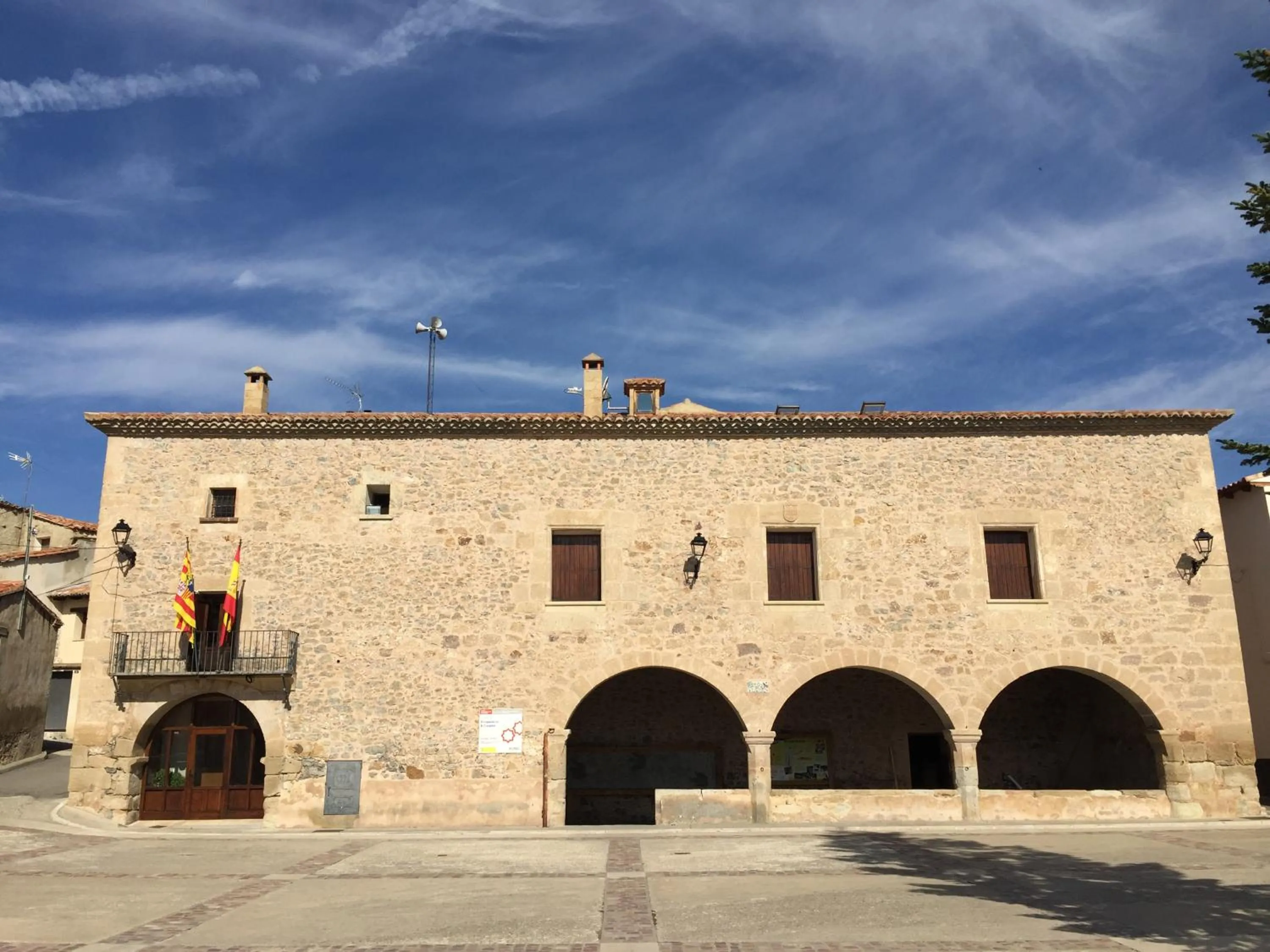 Property building in Hotel Rural Curia