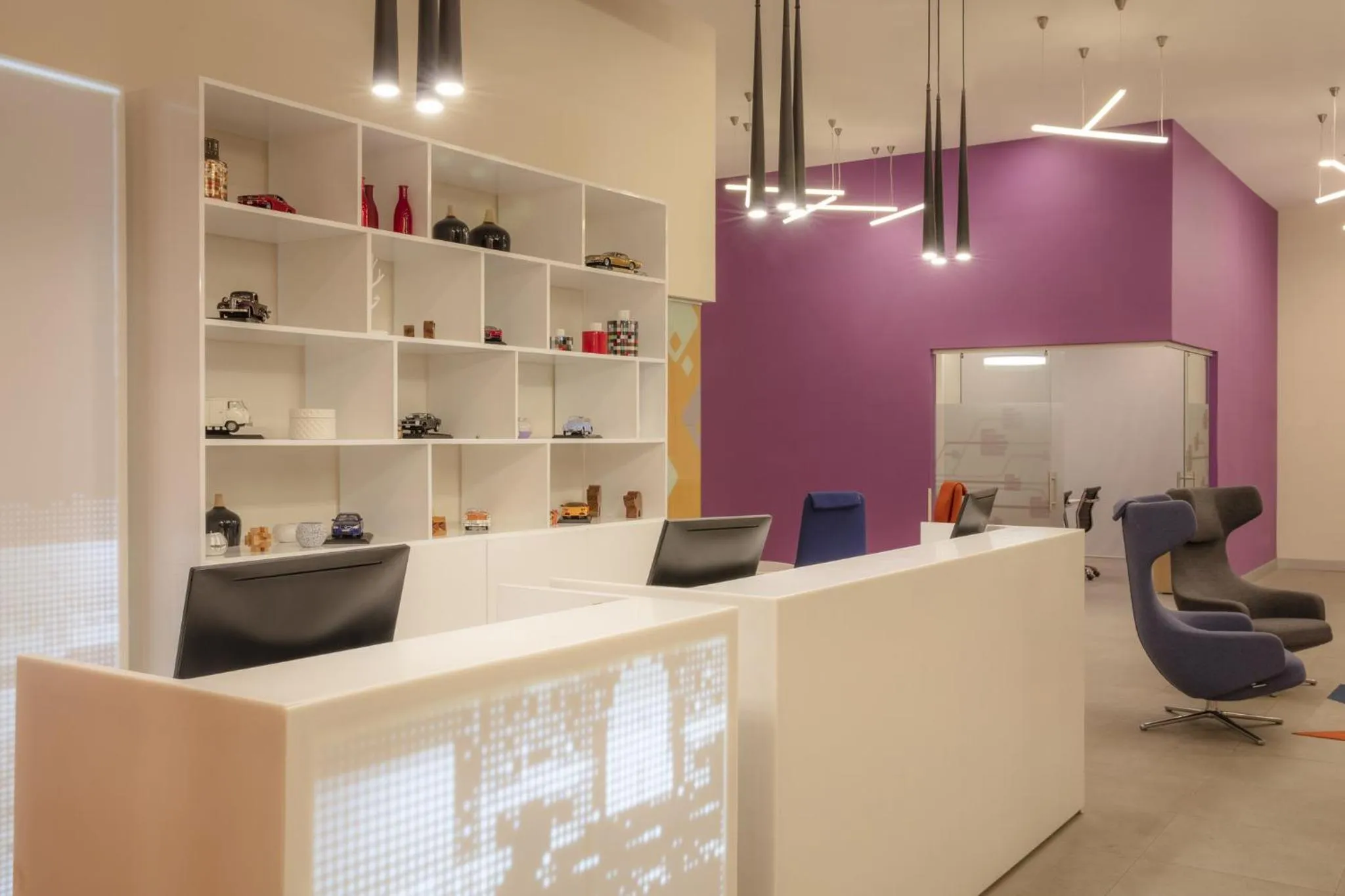 Lobby or reception in Fiesta Inn Express Monterrey Centro